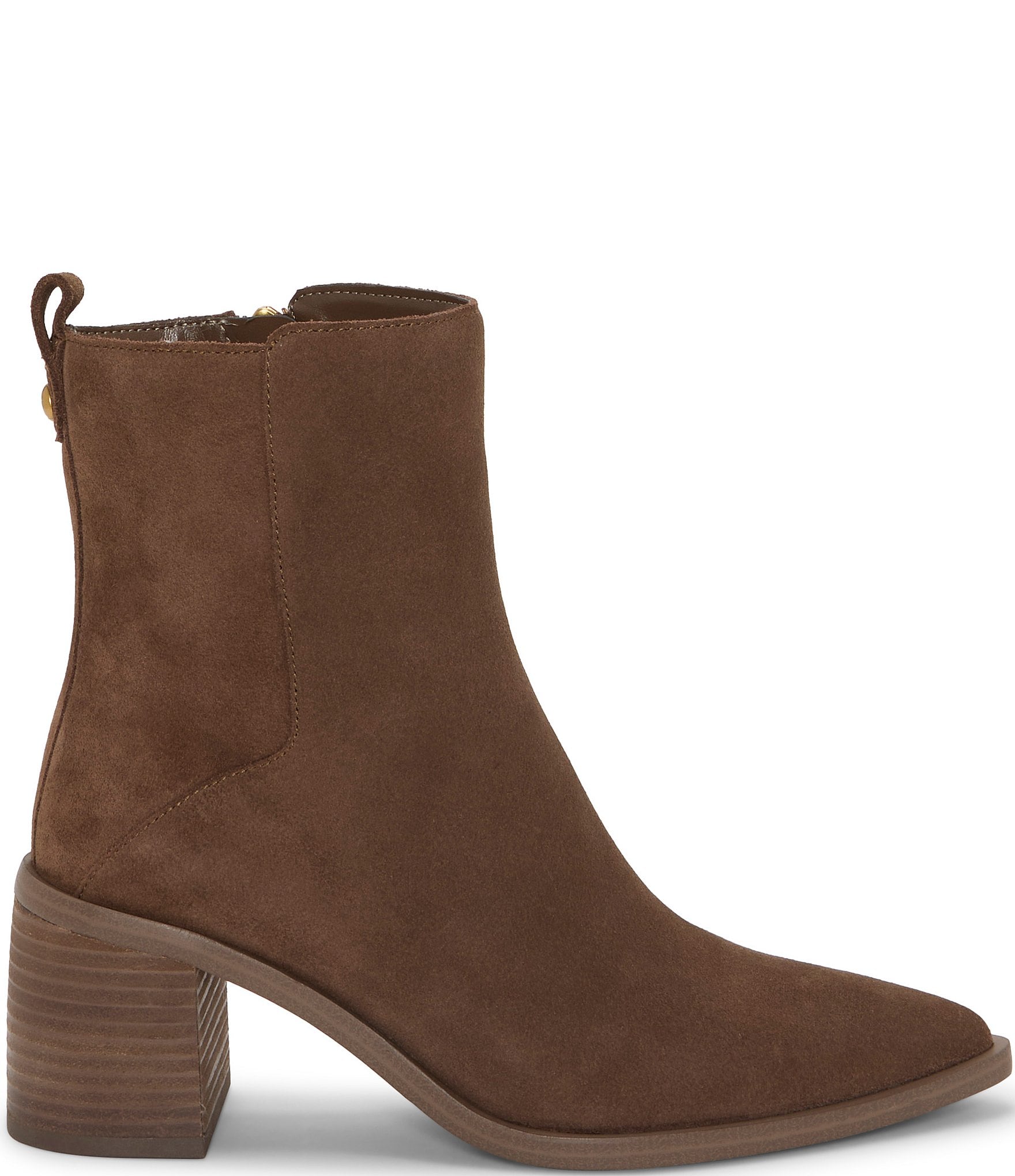 Vince Camuto Lorelai Suede Pointed Toe Booties