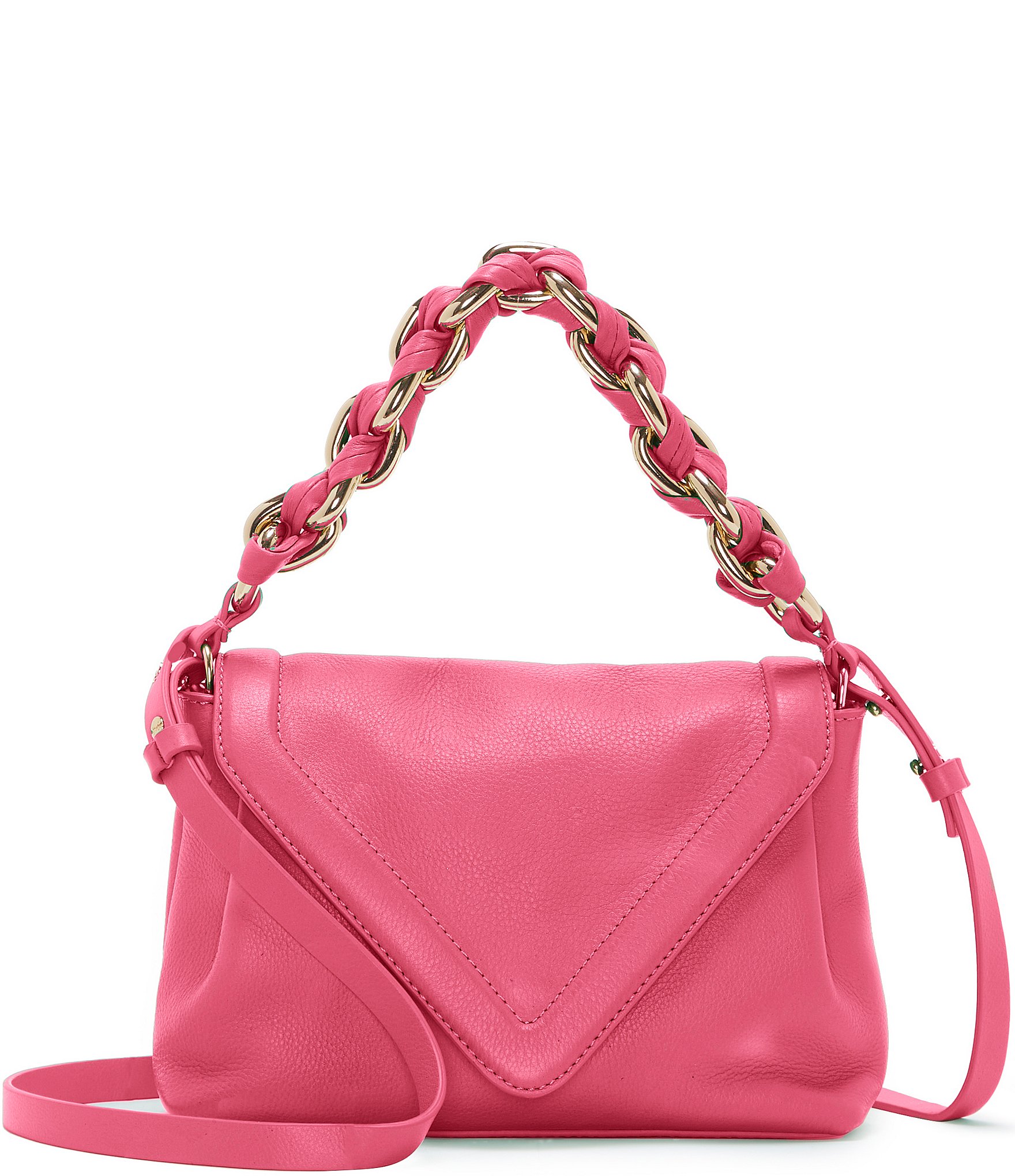 Binder leather crossbody bag Off-White Pink in Leather - 30087077