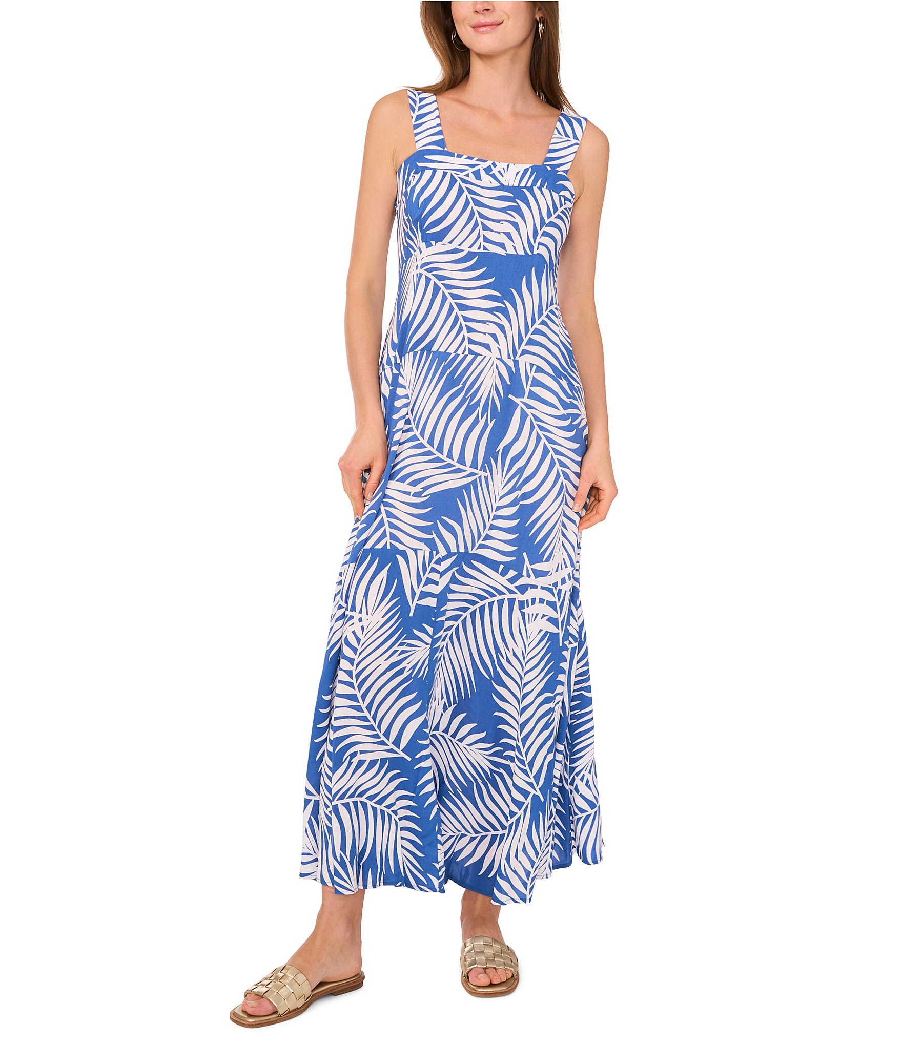 Square Neck Vince Camuto Canada Dresses NWT Vince Night Garden