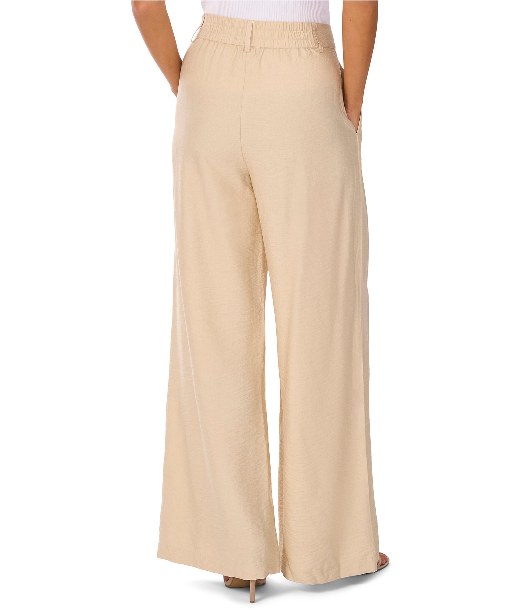 Vince Camuto Pleated Wide Leg Trouser Pants