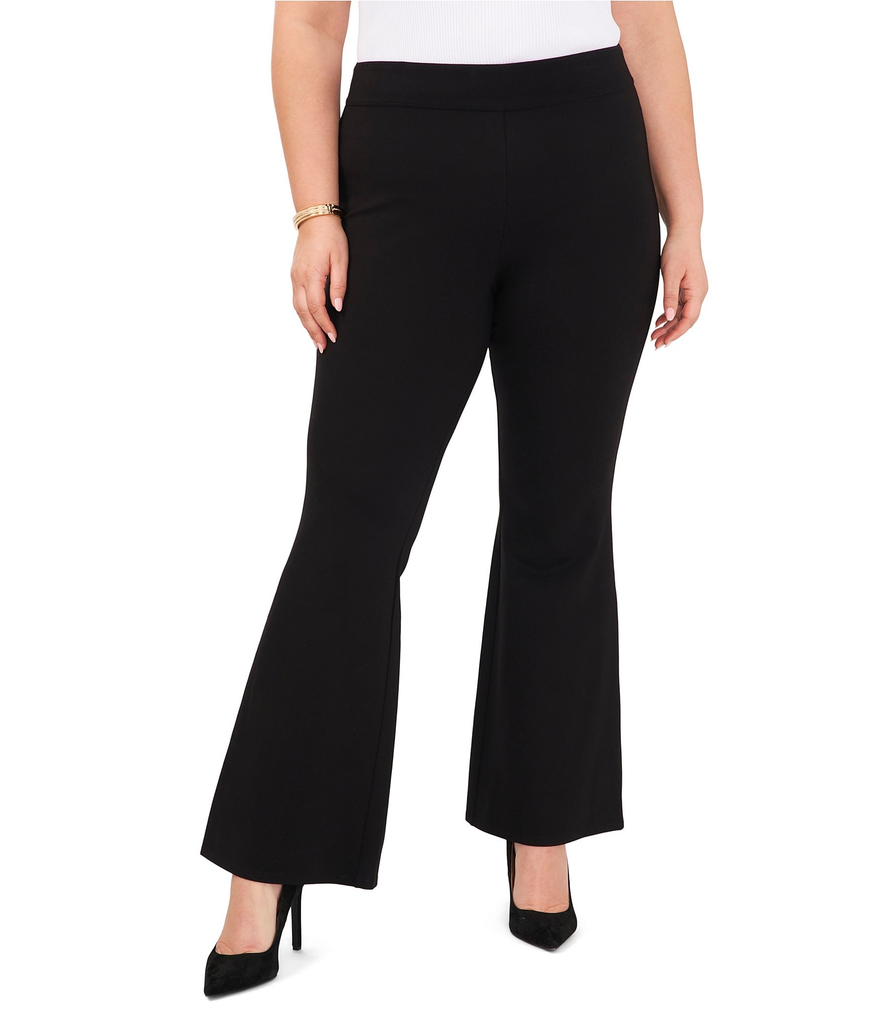 Vince Camuto Plus Size Ponte Knit Flare Legging