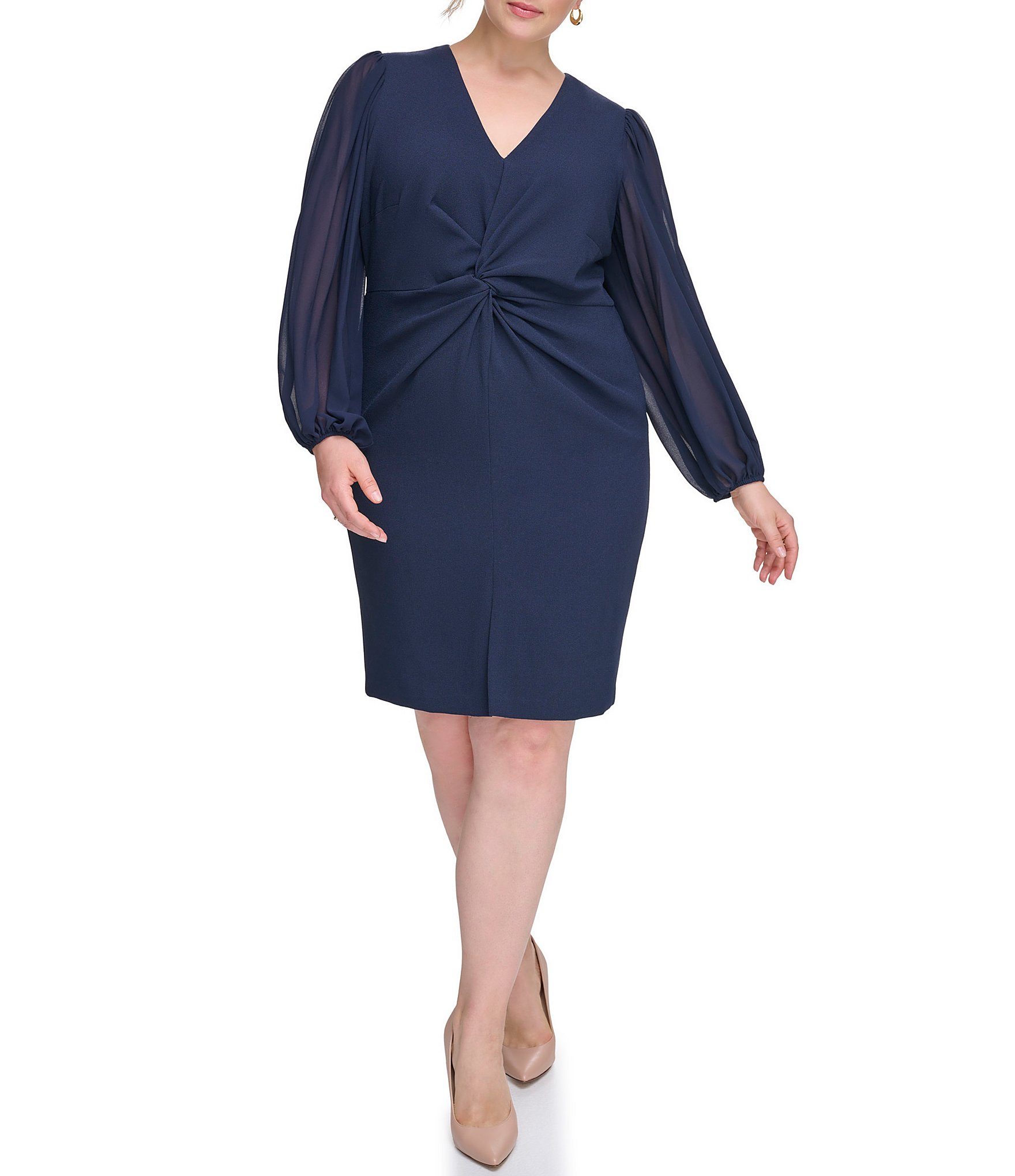 Women's Plus Size Batwing Dresses - Blue Bungalow NZ - Blue