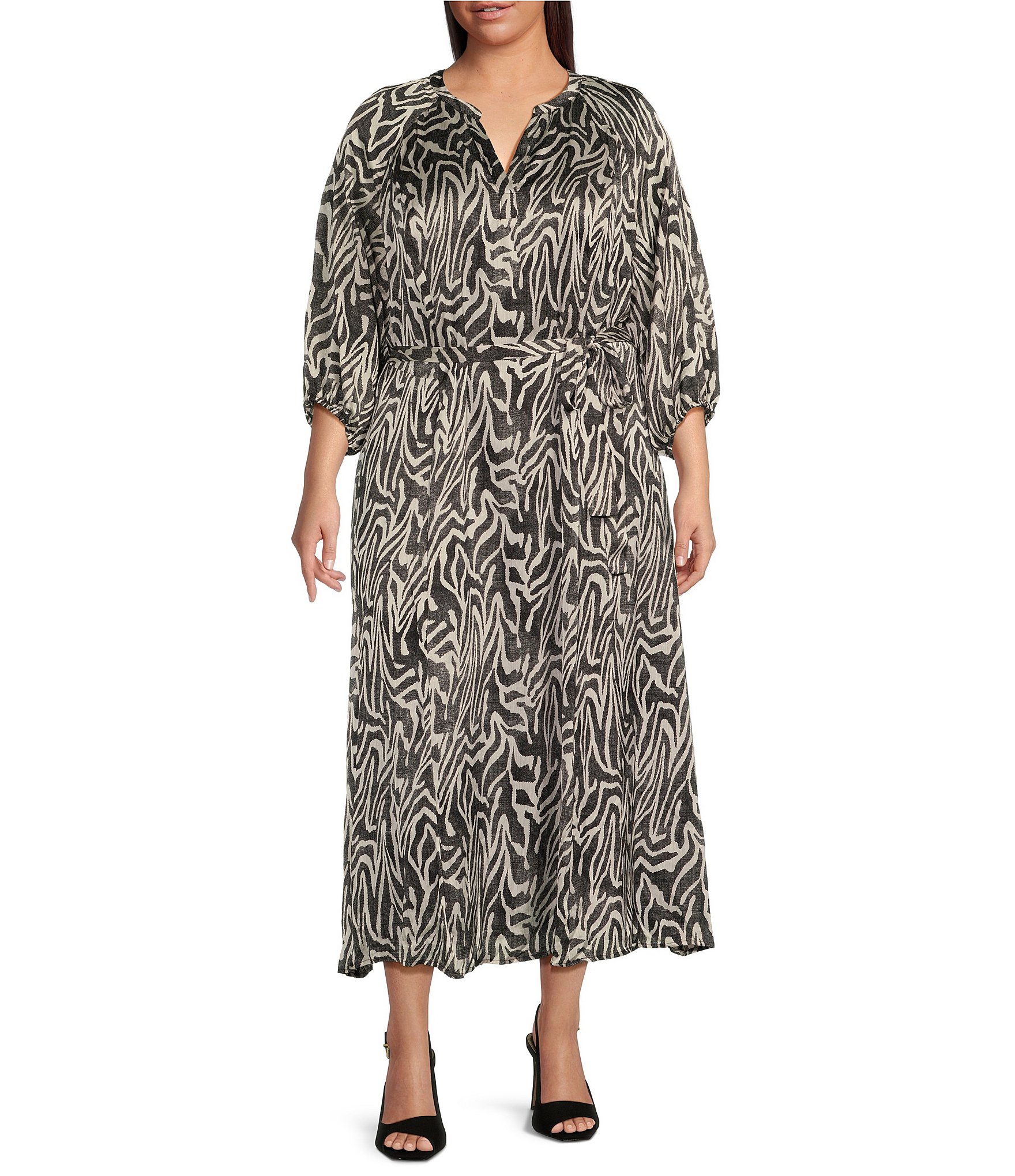 Vince camuto animal print dress shops