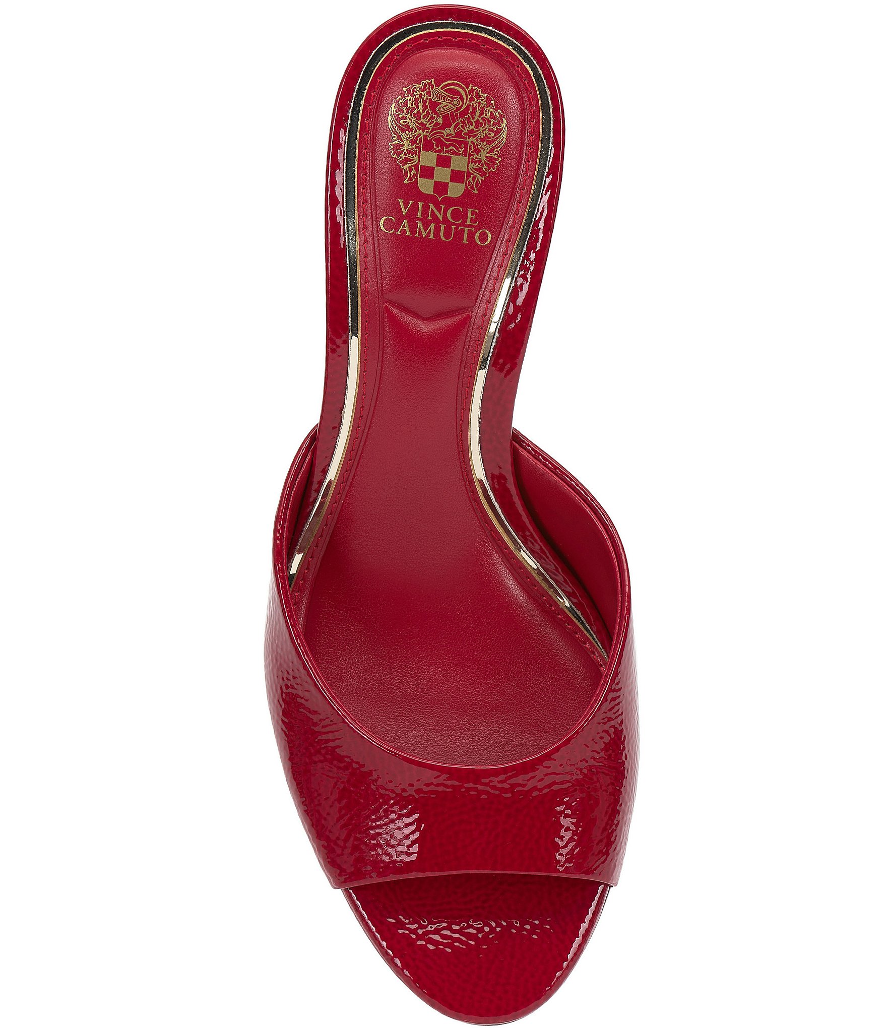 Vince Camuto Prynn Patent Dress Slide Sandals