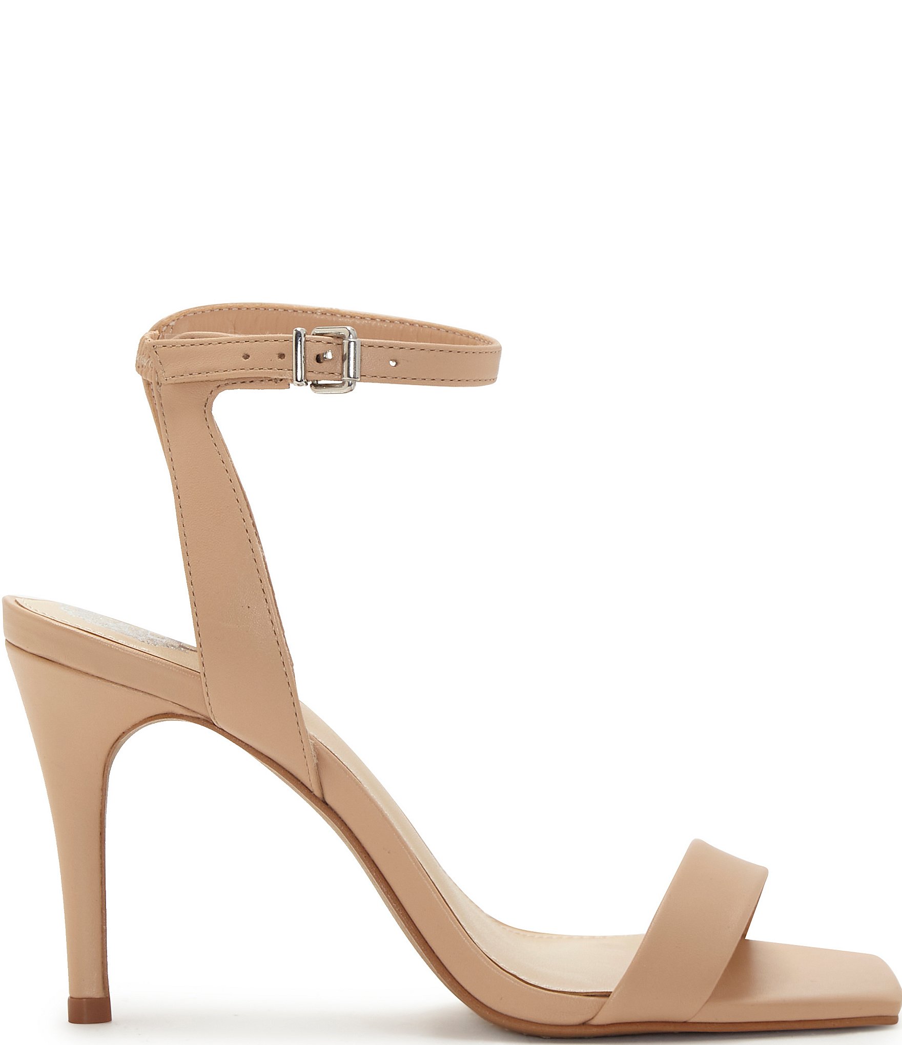 Vince Camuto Saprenda Leather Ankle Strap High Heel Sandals
