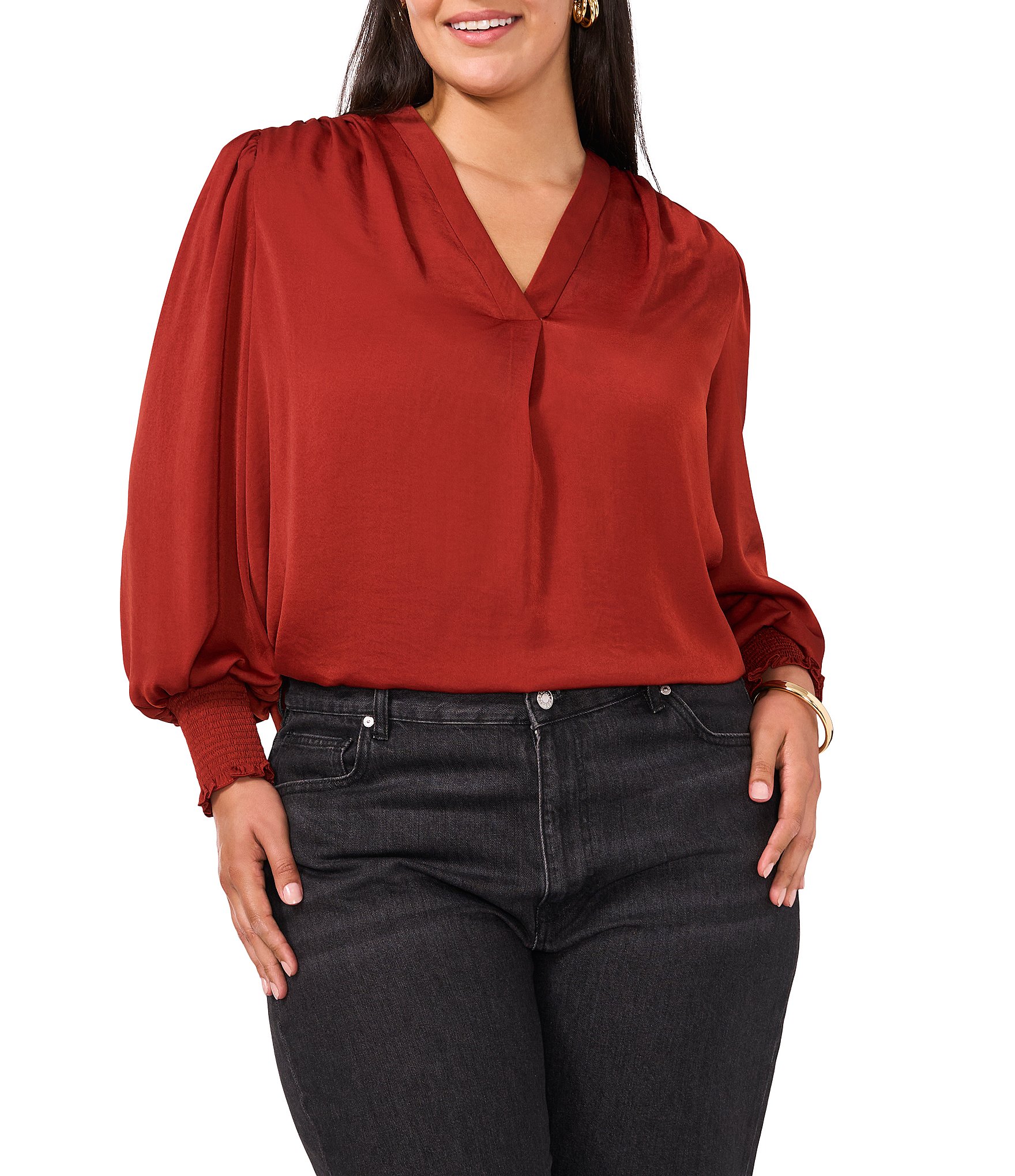 Vince Camuto Women's Plus Size Tops | Dillard's