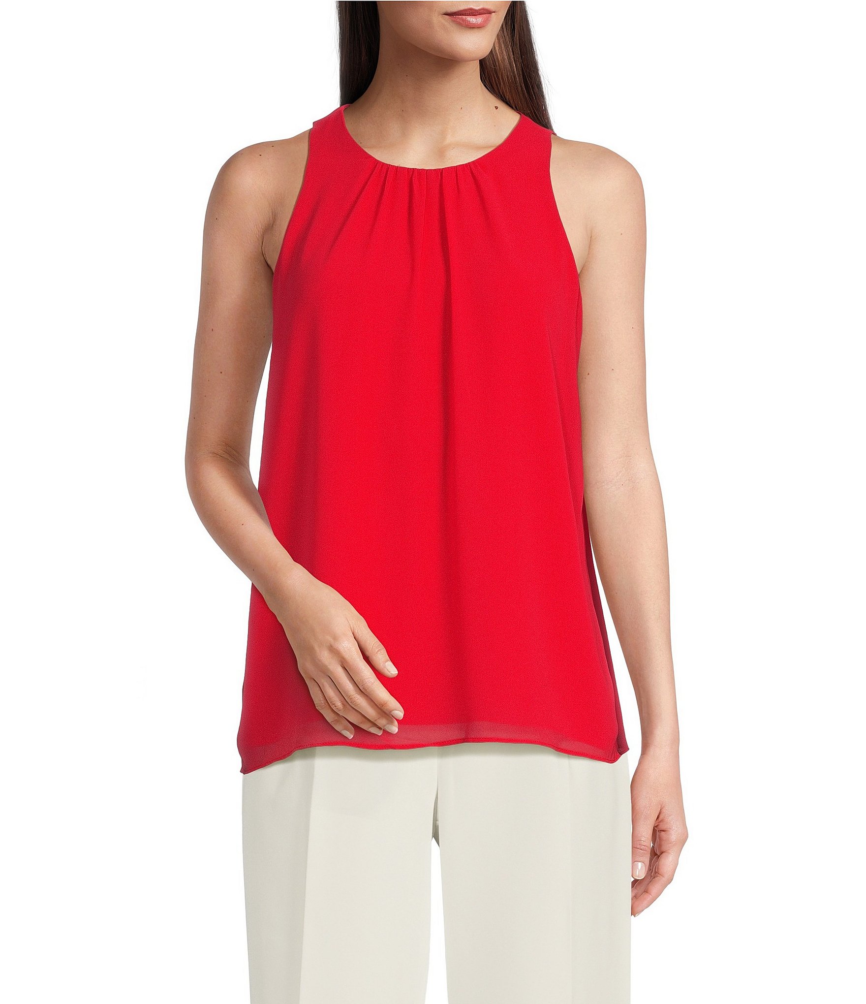 sleeveless blouse: Women's Tops & Tops