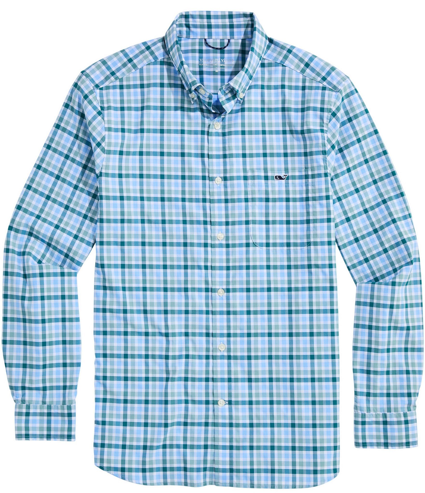Vineyard Vines Long Sleeve Woven Performance Shirt