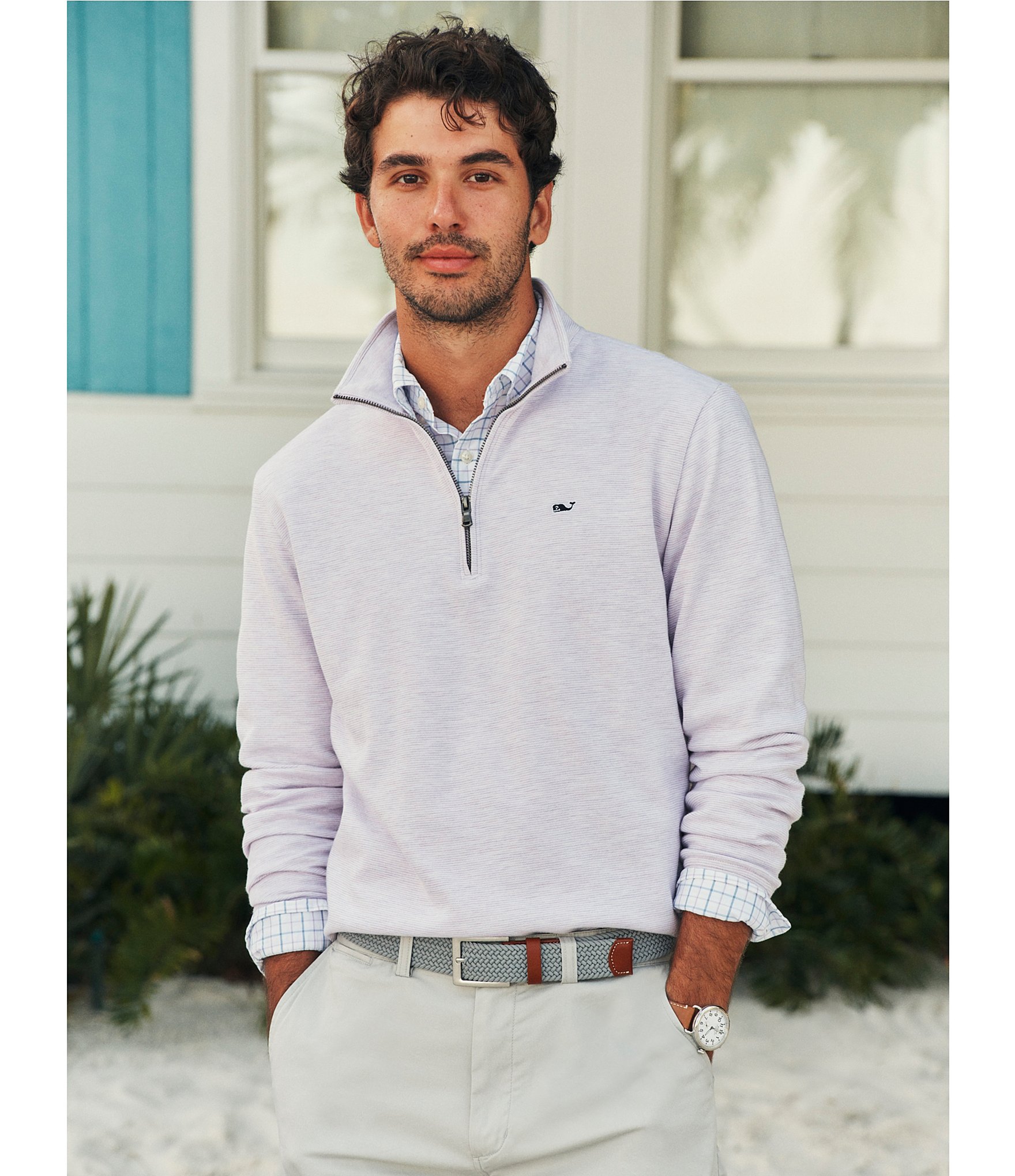 Vineyard Vines Saltwater Quarter-Zip Pullover