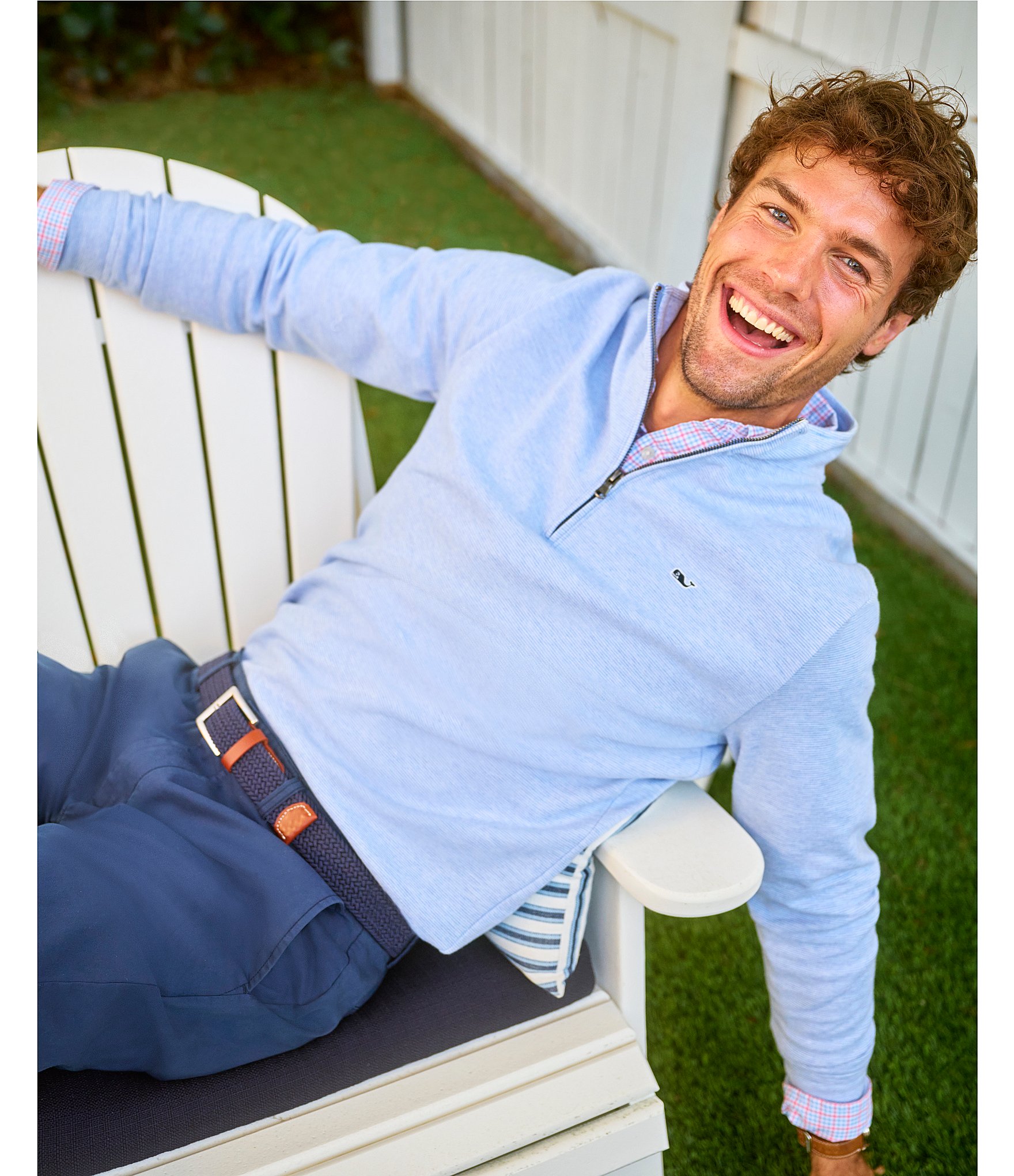 Vineyard Vines Saltwater Quarter-Zip Pullover