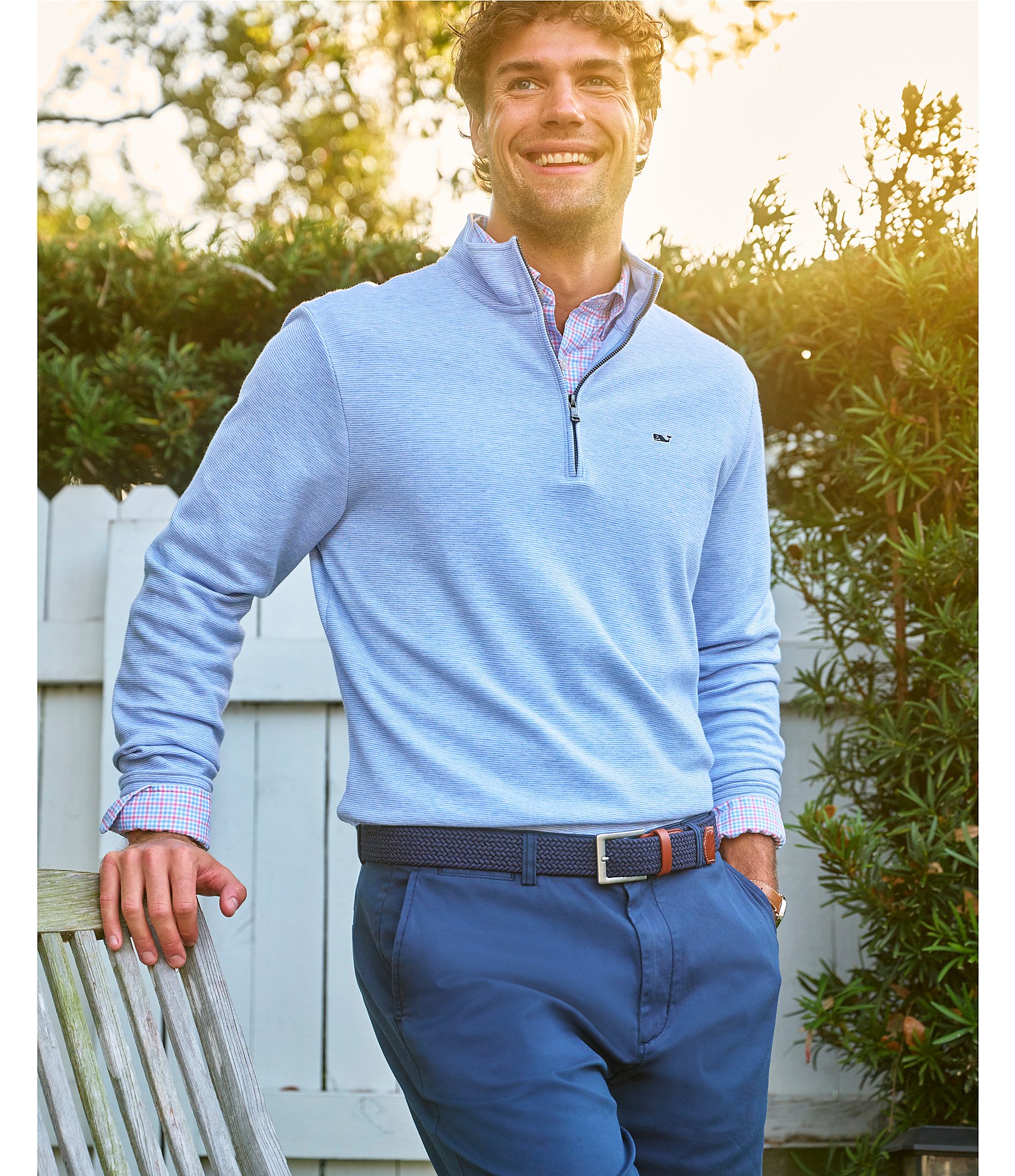 Vineyard Vines Saltwater Quarter-Zip Pullover