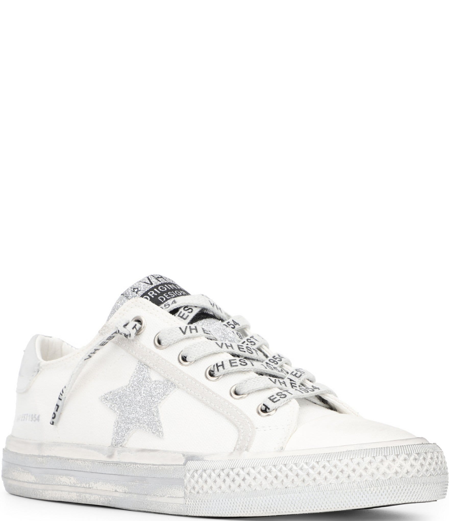 Vintage Havana Alive Canvas Star Metallic Retro Sneakers