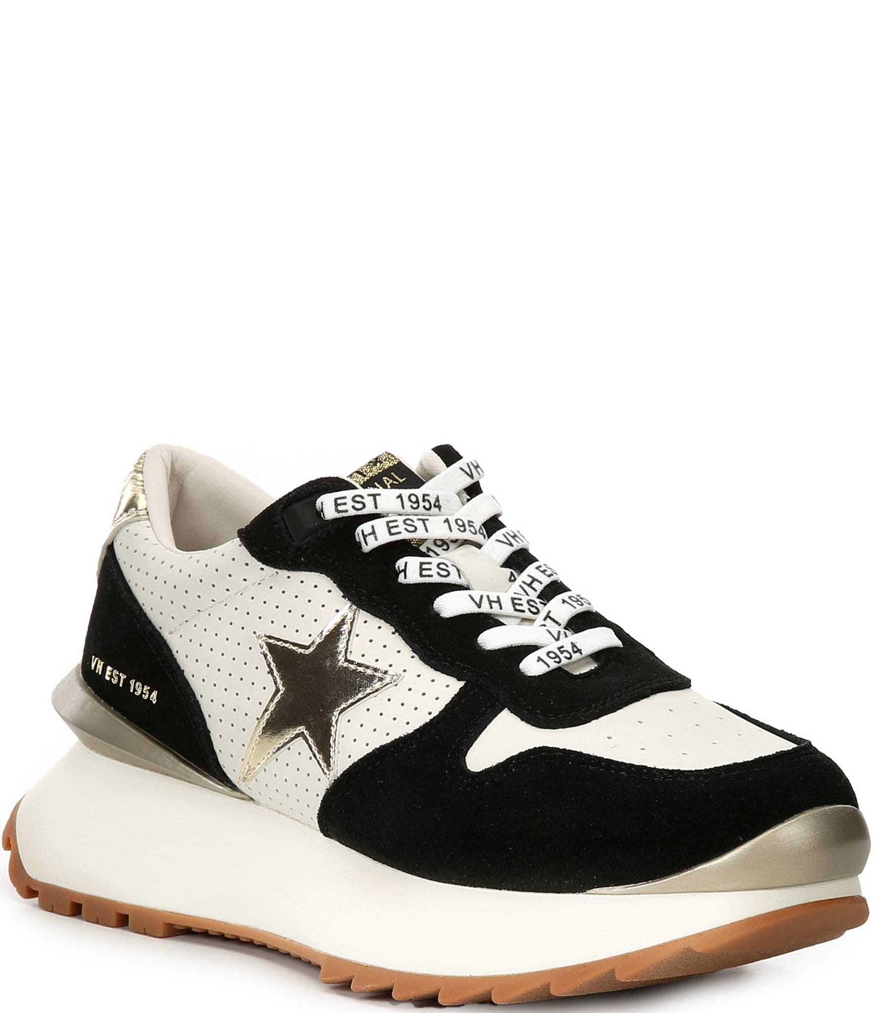 Vintage Havana Major Perforated Platform Retro Sneakers Vintage Havana Major Perforated Platform Retro Sneakers