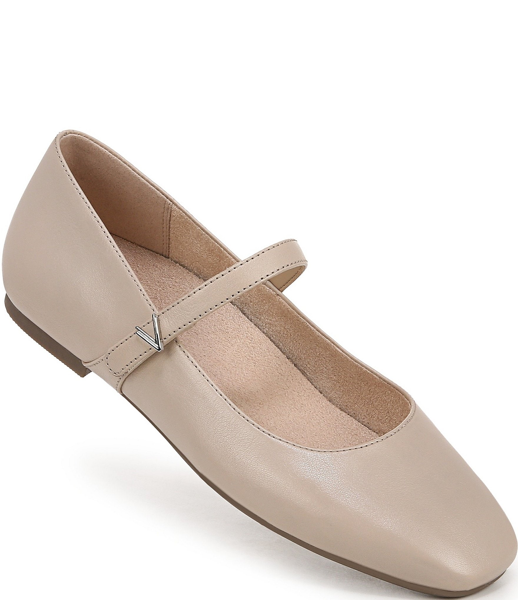 Vionic Alameda Leather Mary Jane Flats