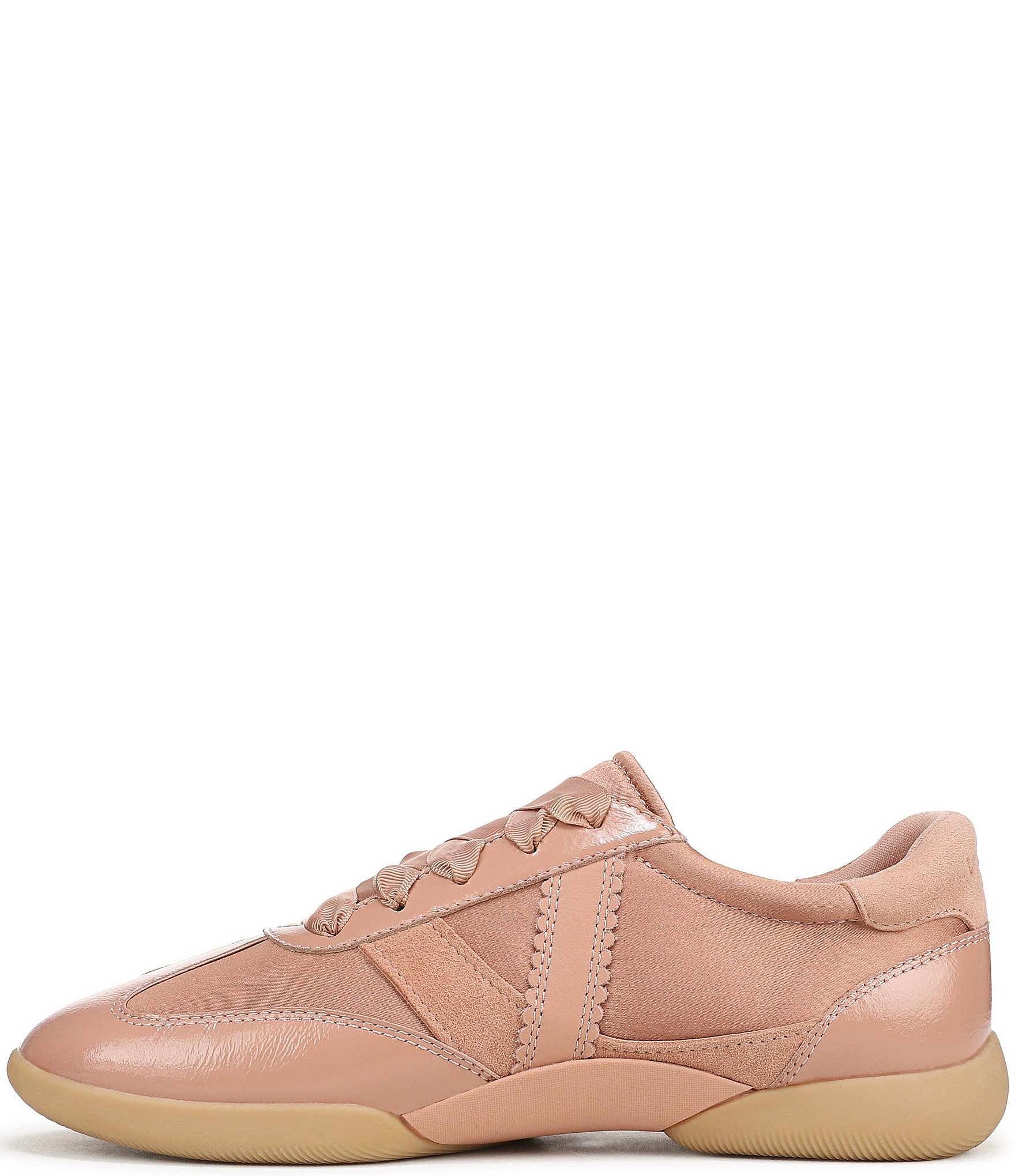Vionic Arabelle Nylon Leather Ribbon Lace Sneakers