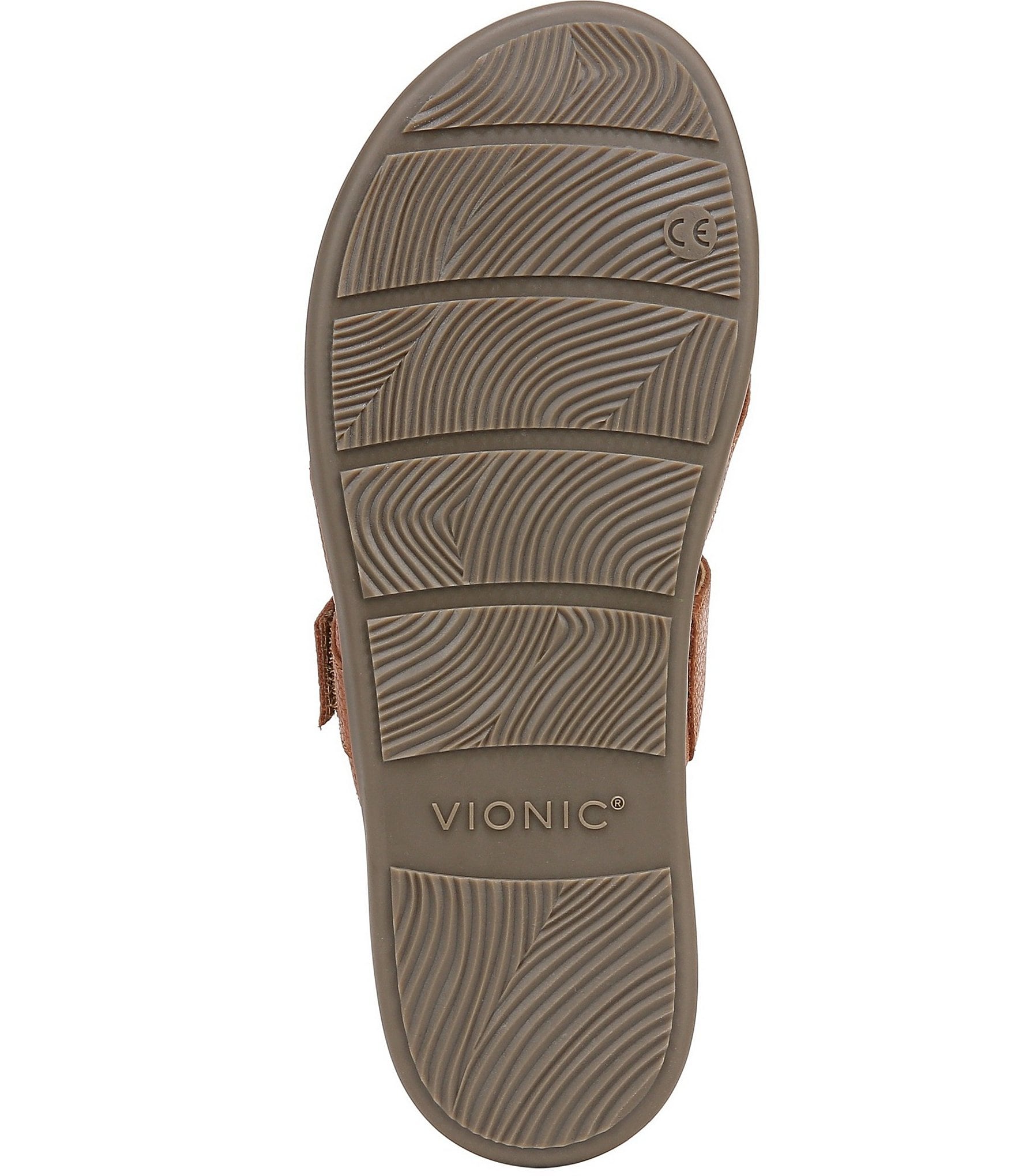 Vionic Carmela Leather Strappy Sandals