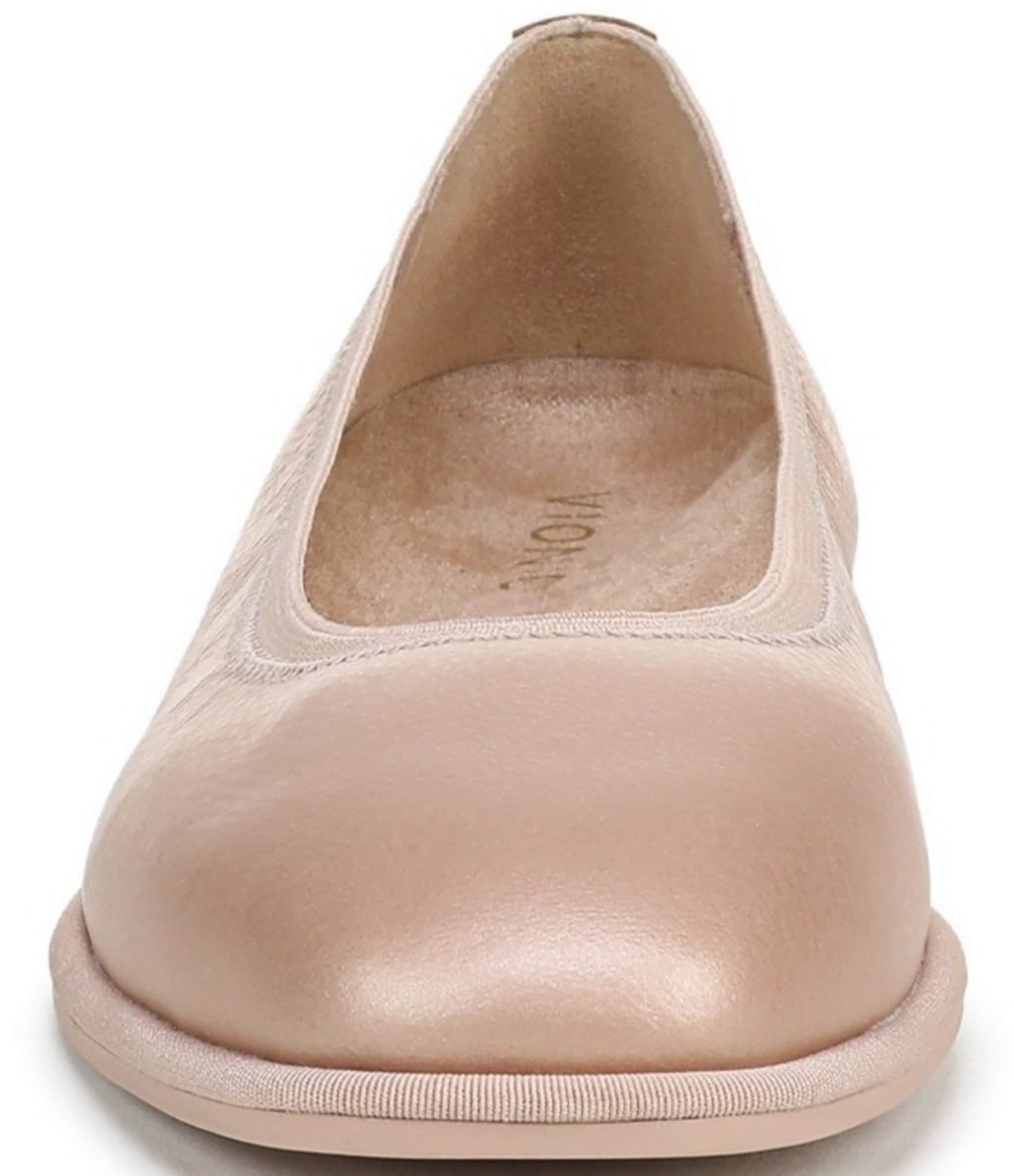 Vionic Caroll 2.0 Leather Classic Skimmer Flats