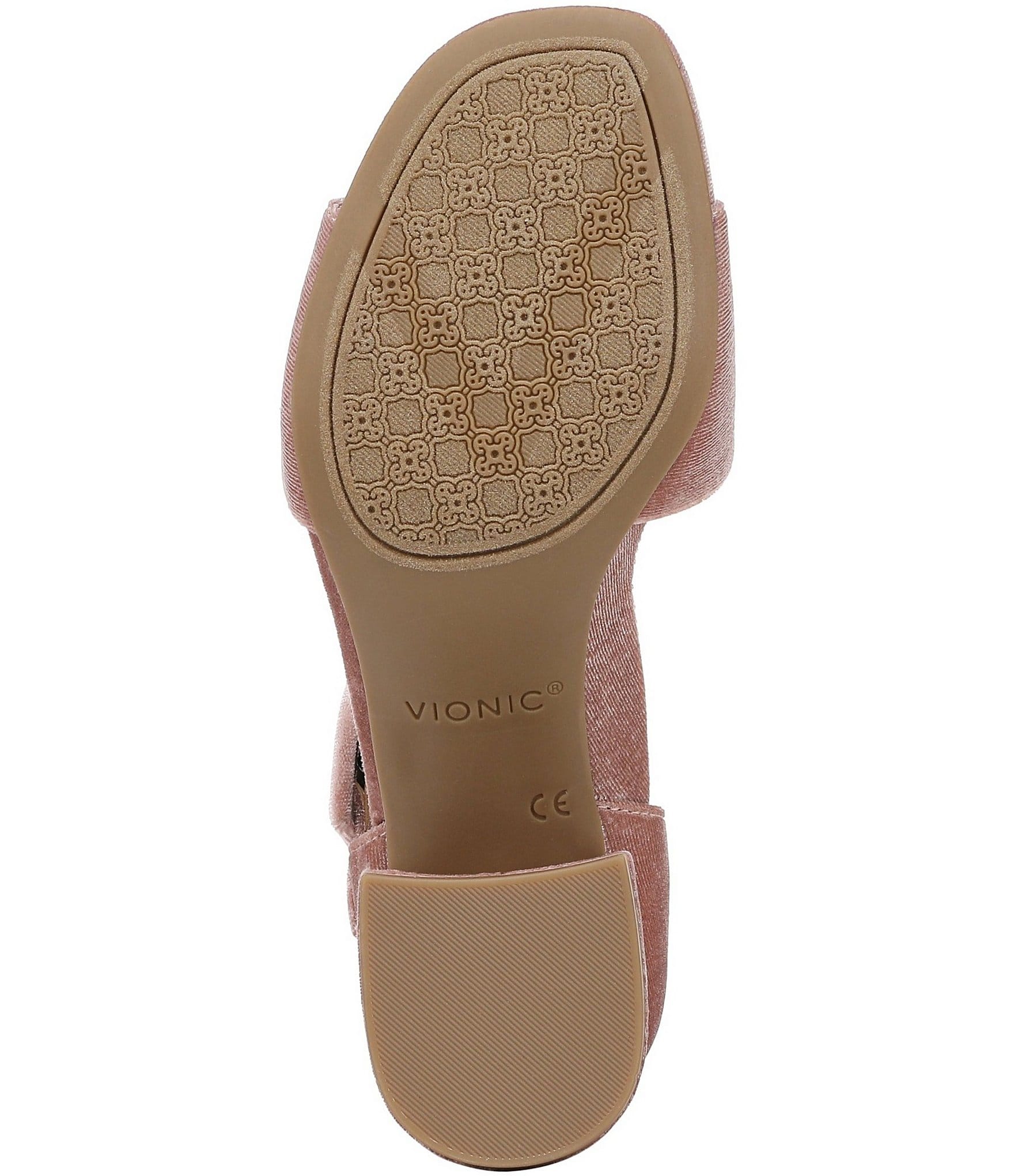 Vionic Chardonnay Velvet Dress Sandals