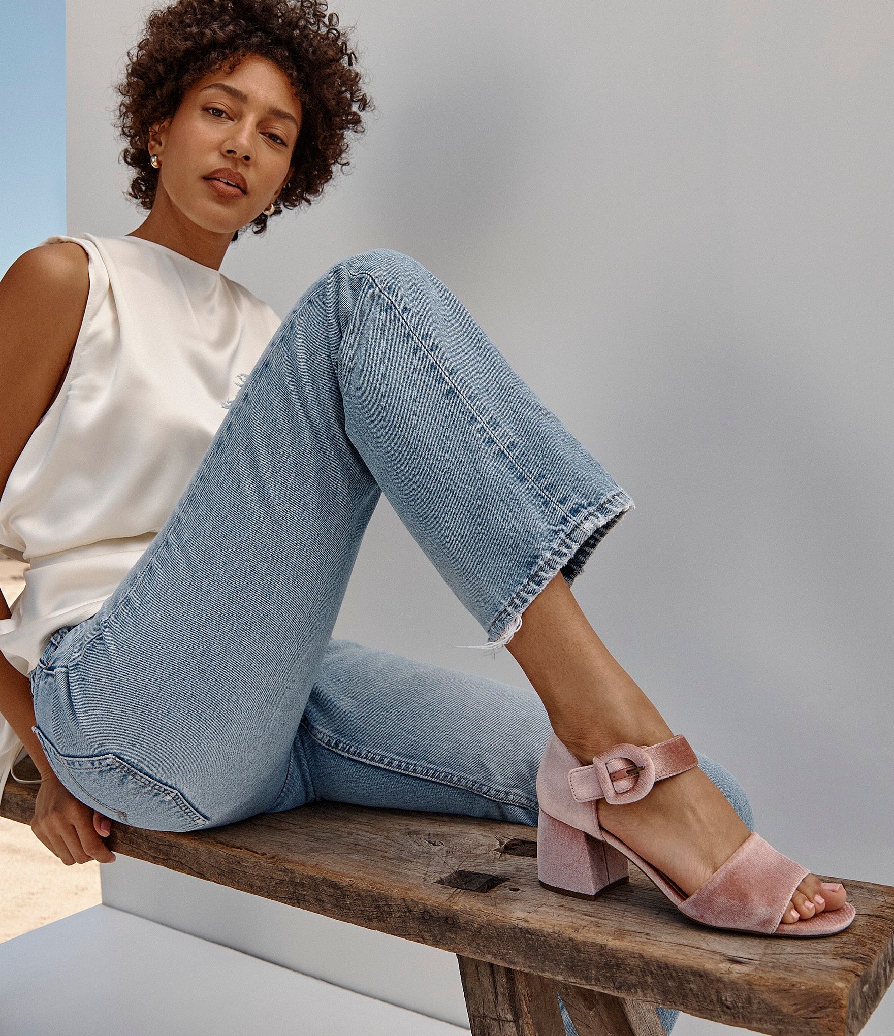 Vionic Chardonnay Velvet Dress Sandals