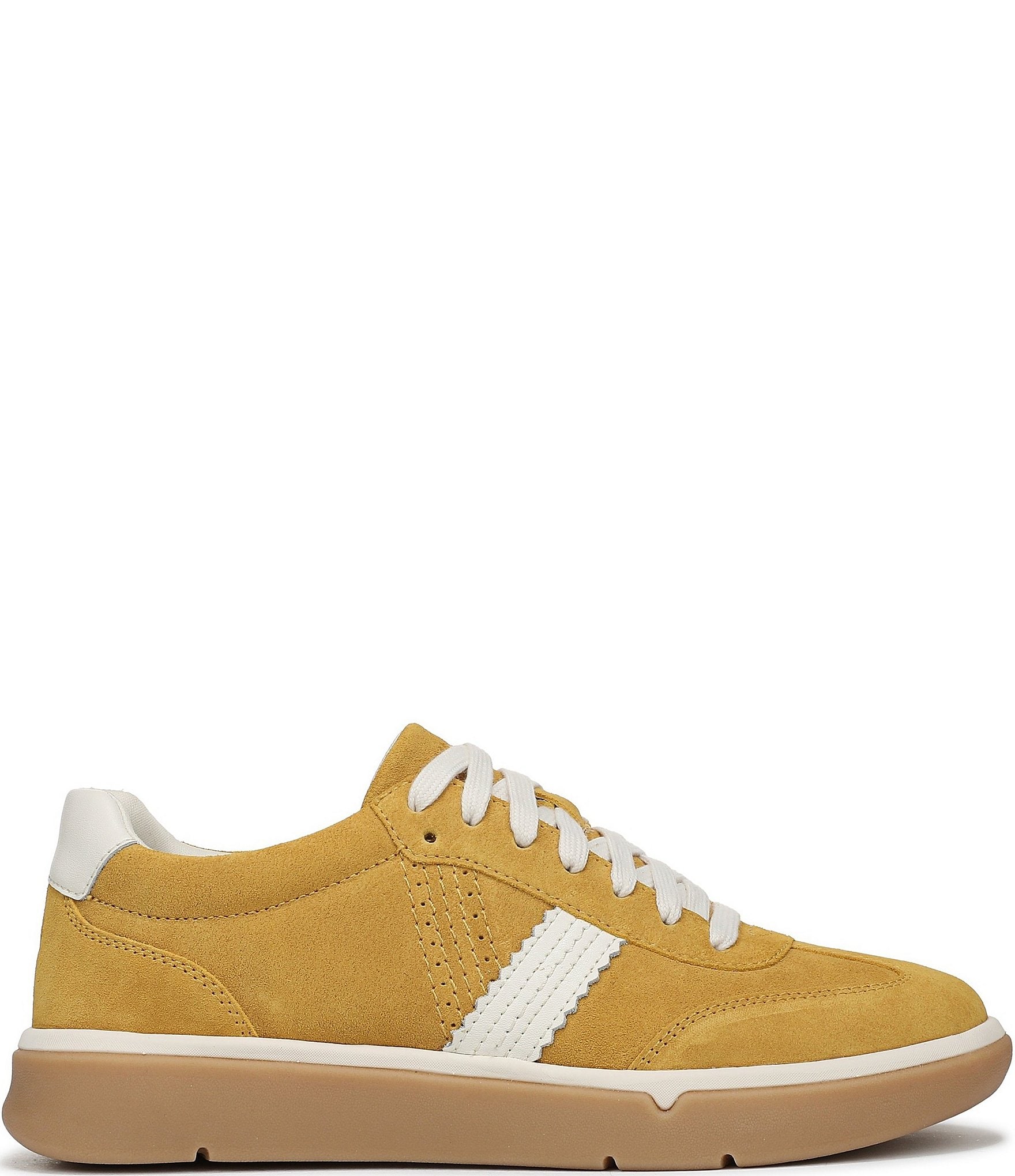 Vionic City Walk Suede Lace Up Sneakers