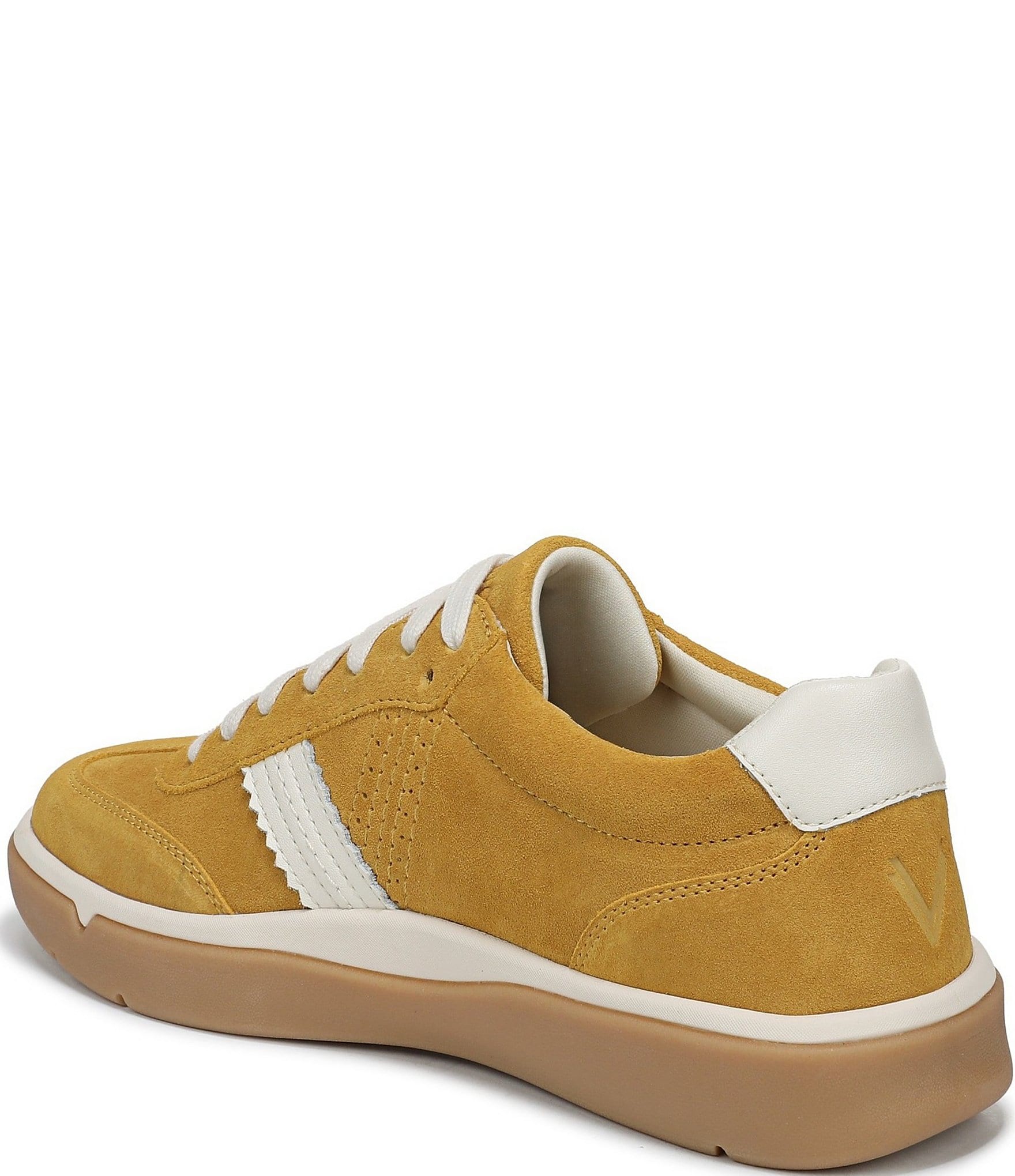 Vionic City Walk Suede Lace Up Sneakers