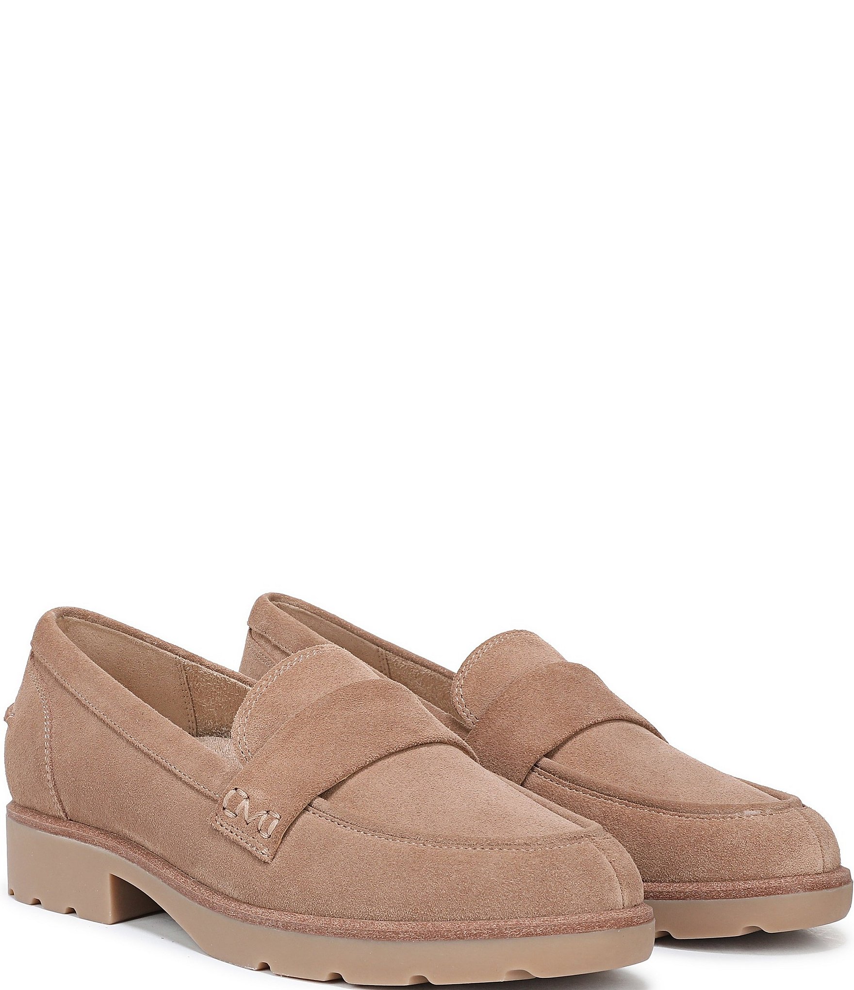 Vionic Cleo Suede Loafers
