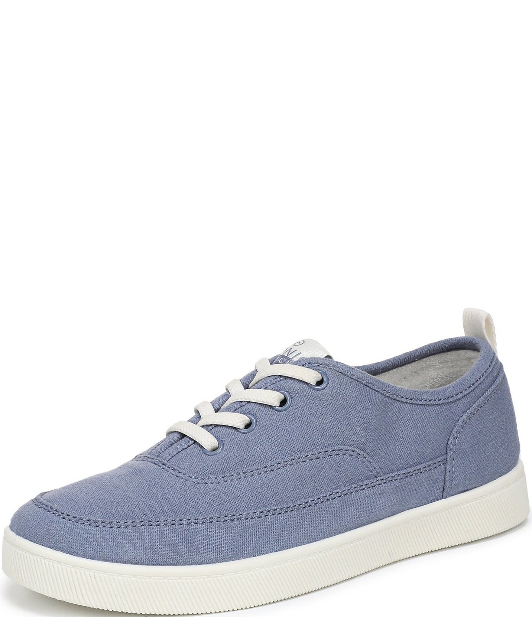 Vionic Cyan Canvas Platform Sneakers