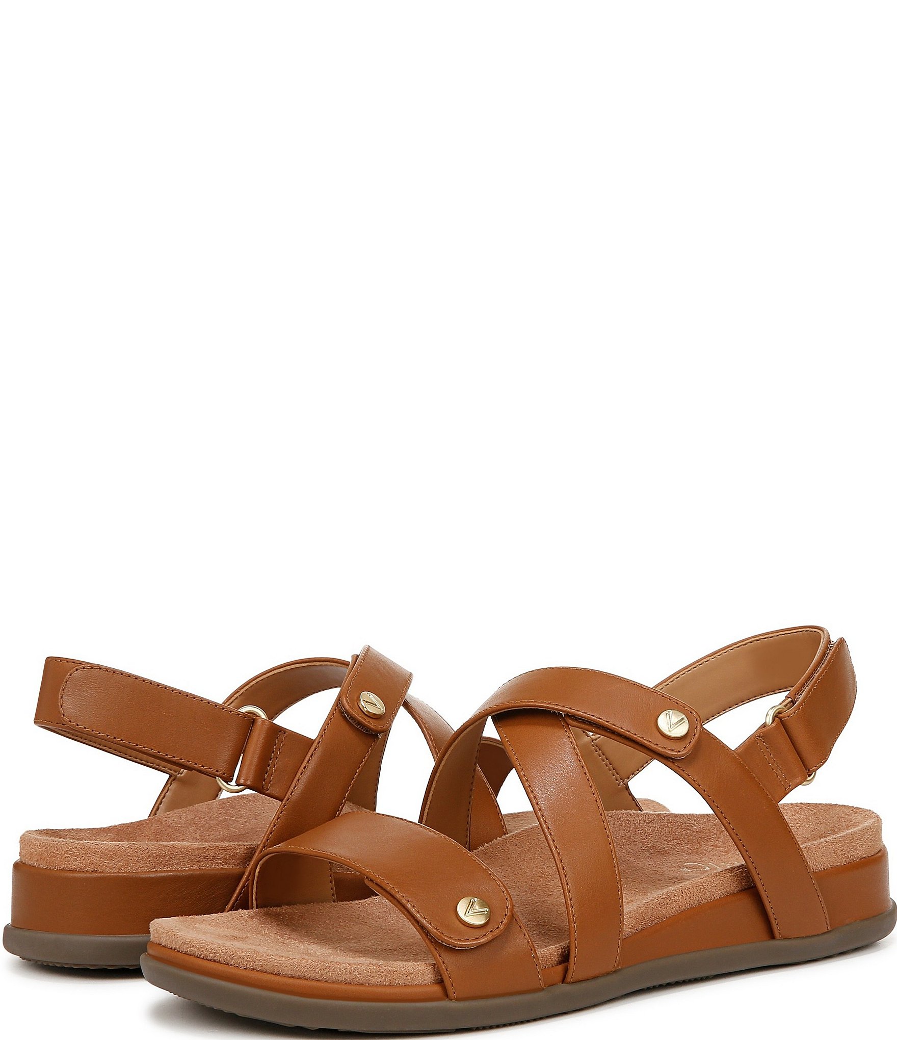 Vionic Cypress Leather Sandals