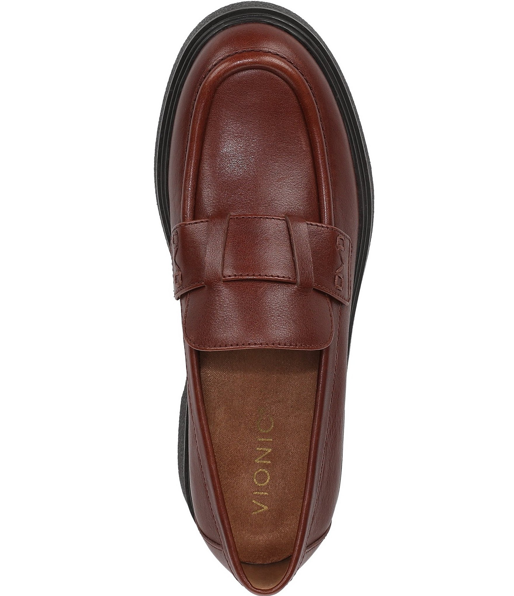 Vionic Dolores Leather Loafers