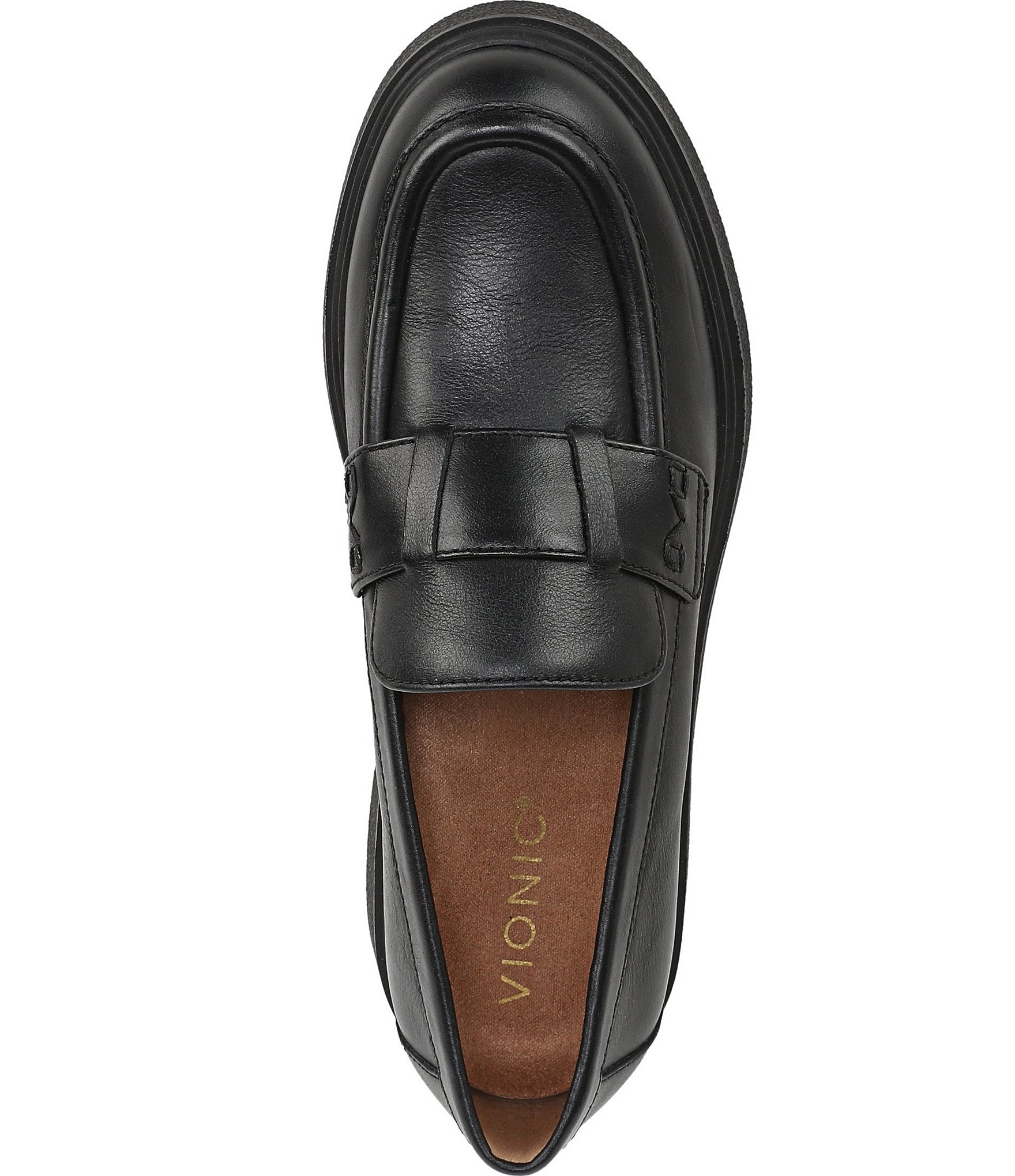 Vionic Dolores Leather Loafers