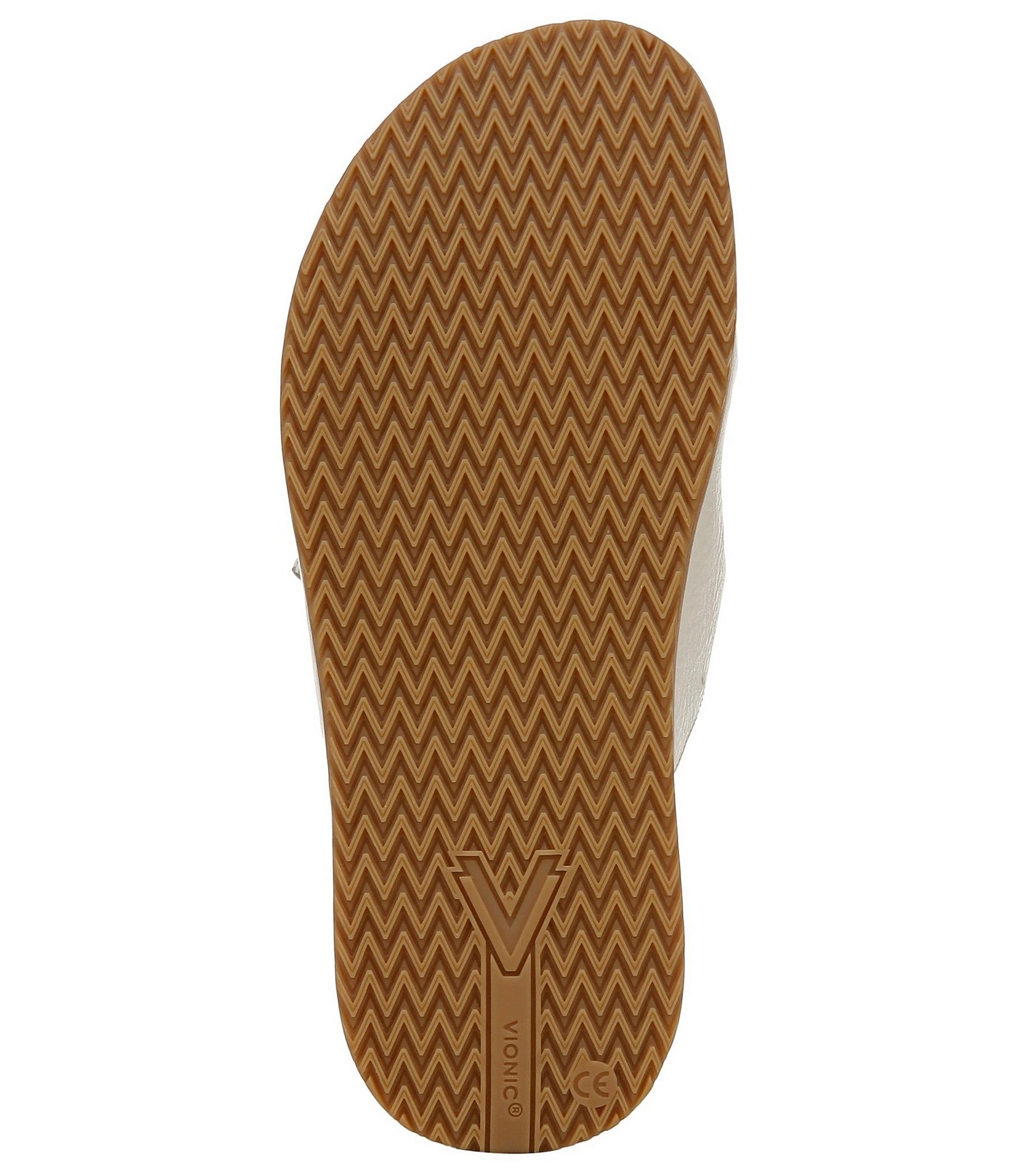 Vionic Elara Leather Knotted Detail Slide Sandals