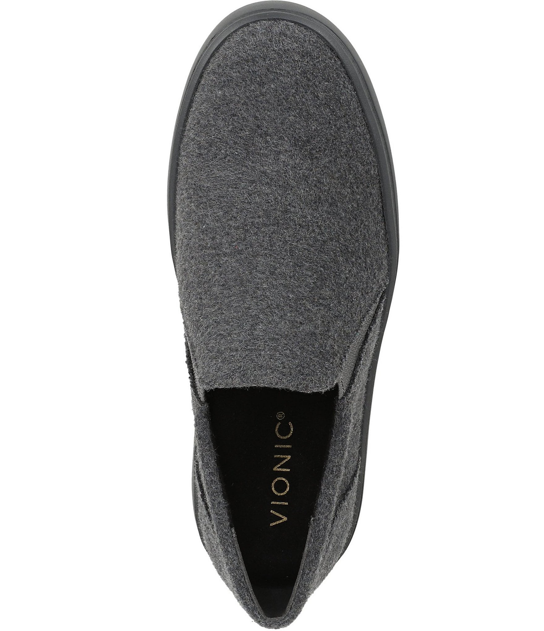 Vionic Ellen Wool Slip On Platform Sneakers