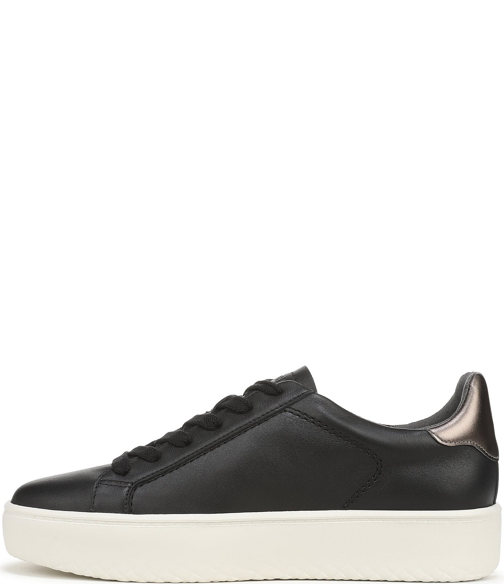 Vionic Emilia Leather Lace Up Platform Sneakers
