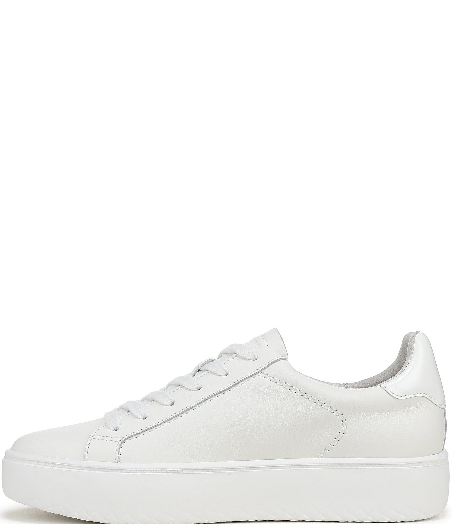Vionic Emilia Leather Lace Up Platform Sneakers