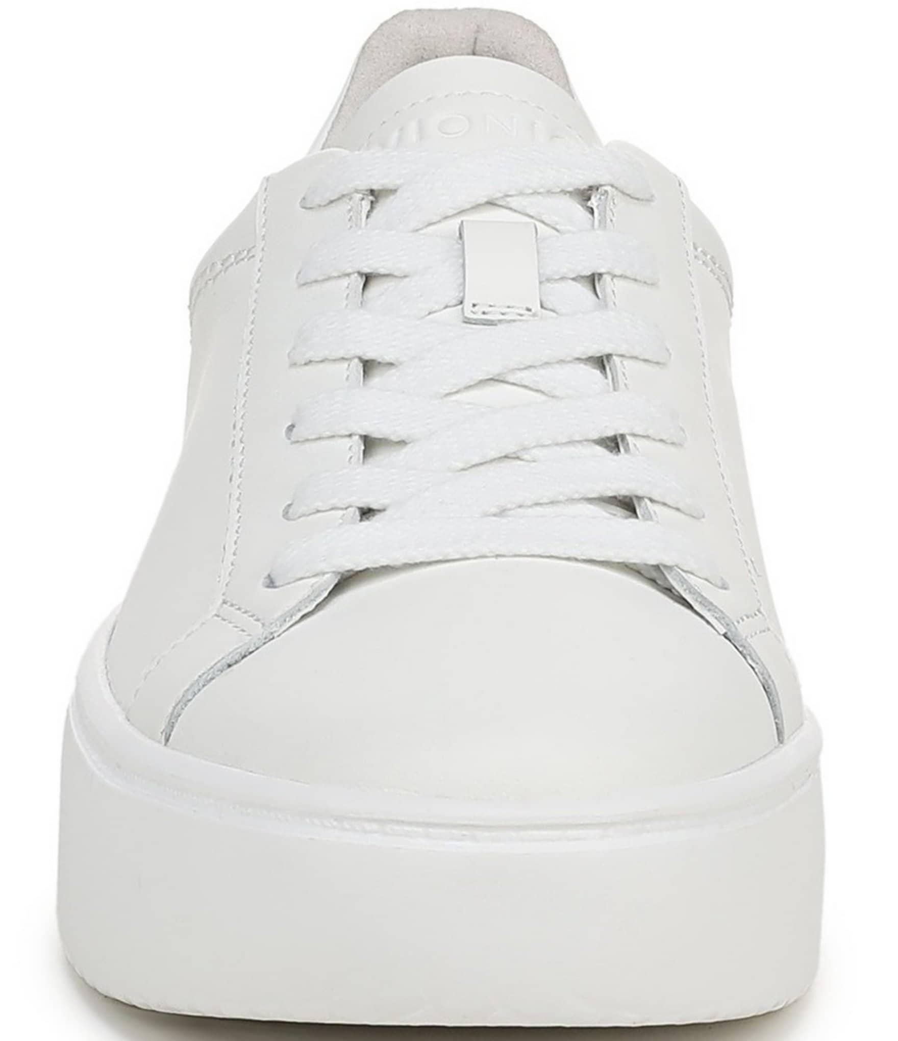 Vionic Emilia Leather Lace Up Platform Sneakers