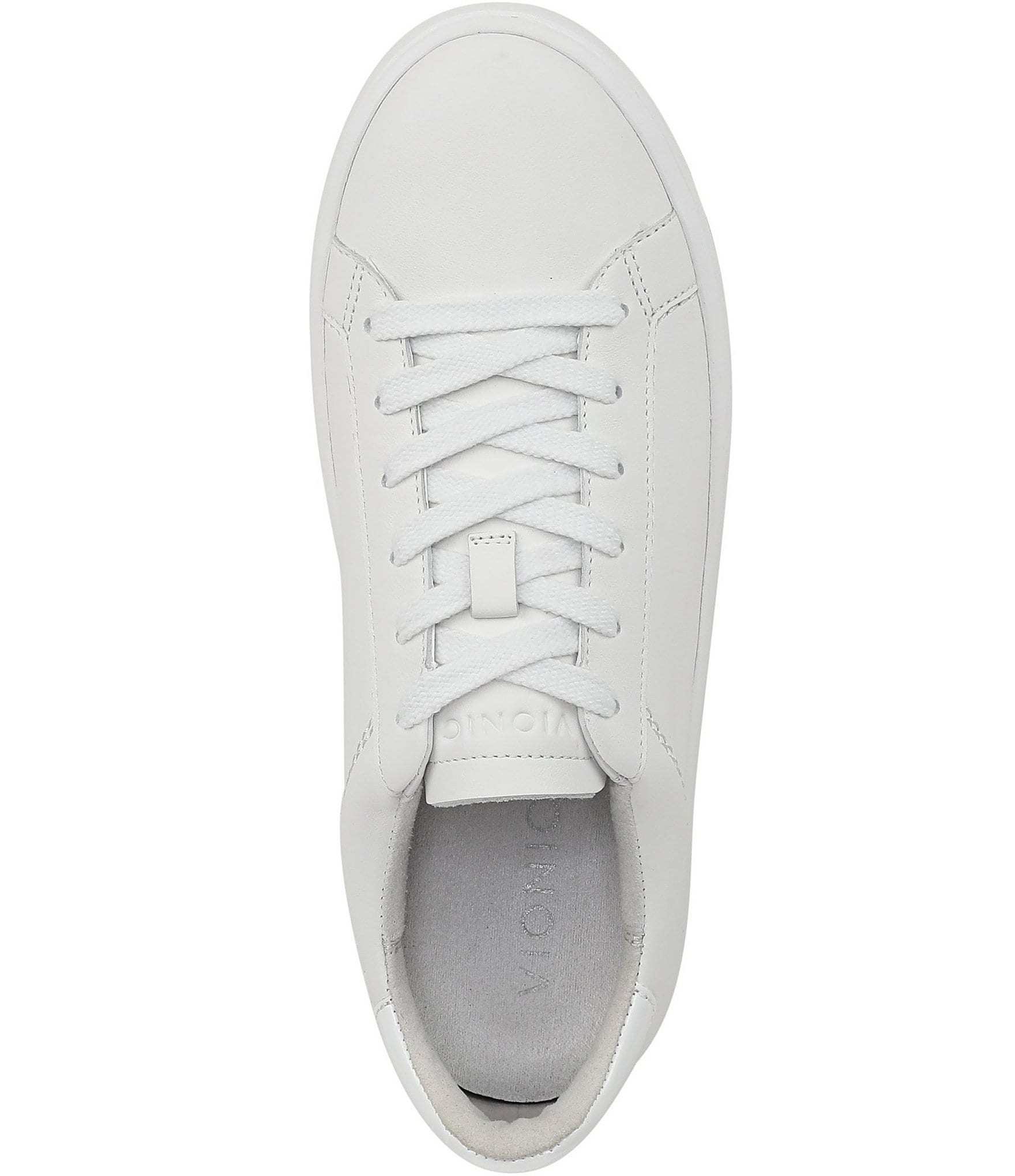 Vionic Emilia Leather Lace Up Platform Sneakers
