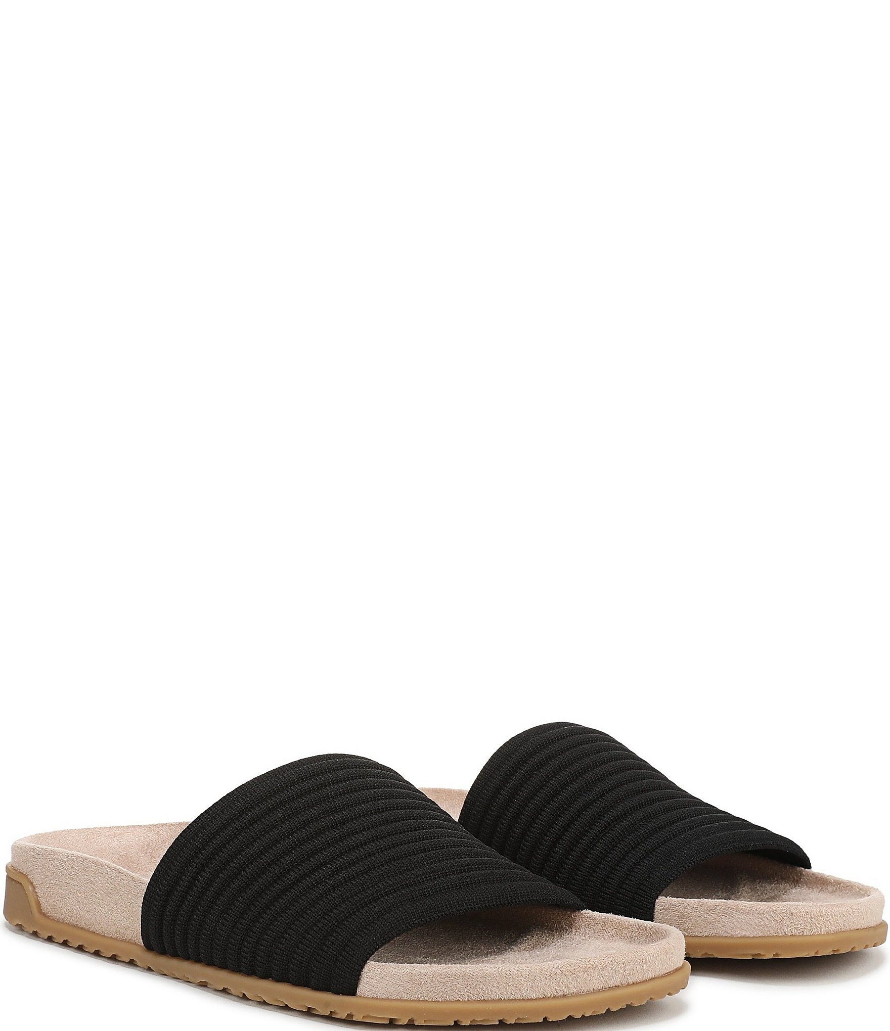 Vionic Evie Compression Knit Slide Sandals