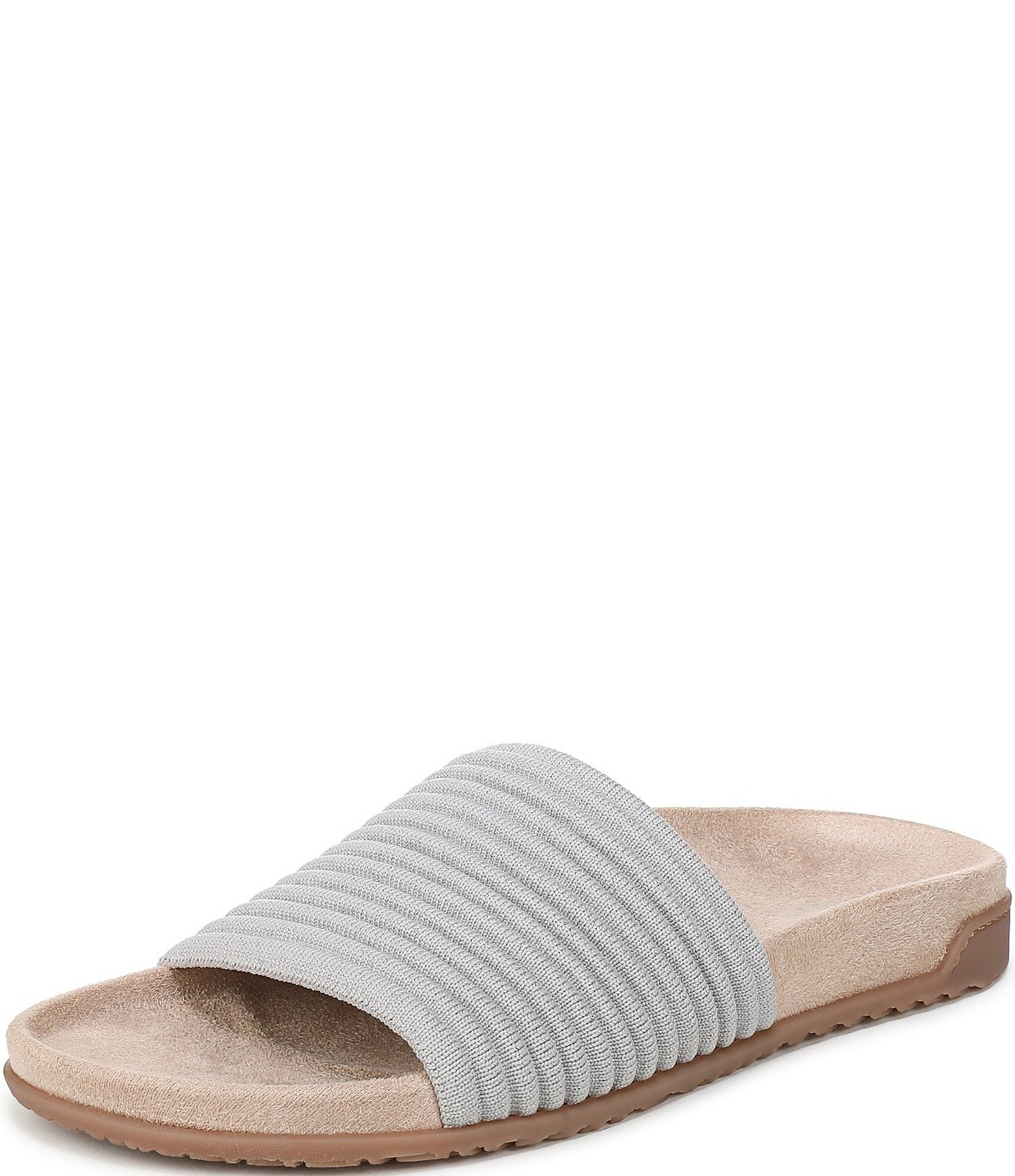 Vionic Evie Compression Knit Slide Sandals