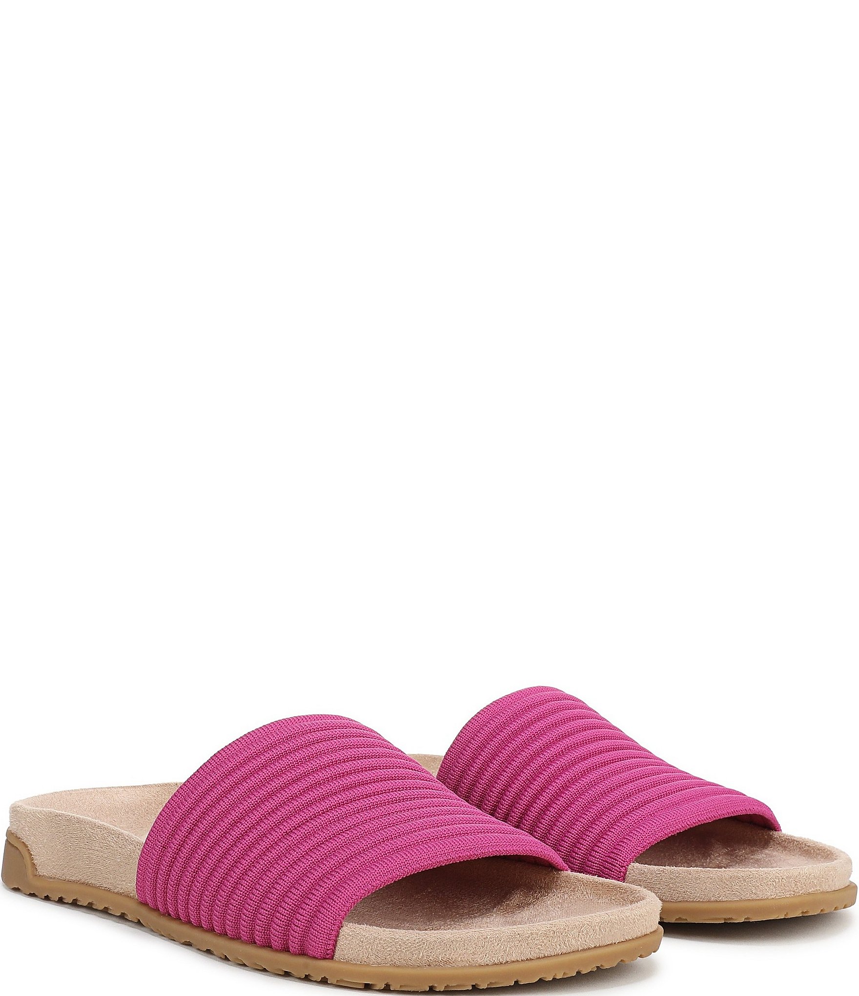 Vionic Evie Compression Knit Slide Sandals