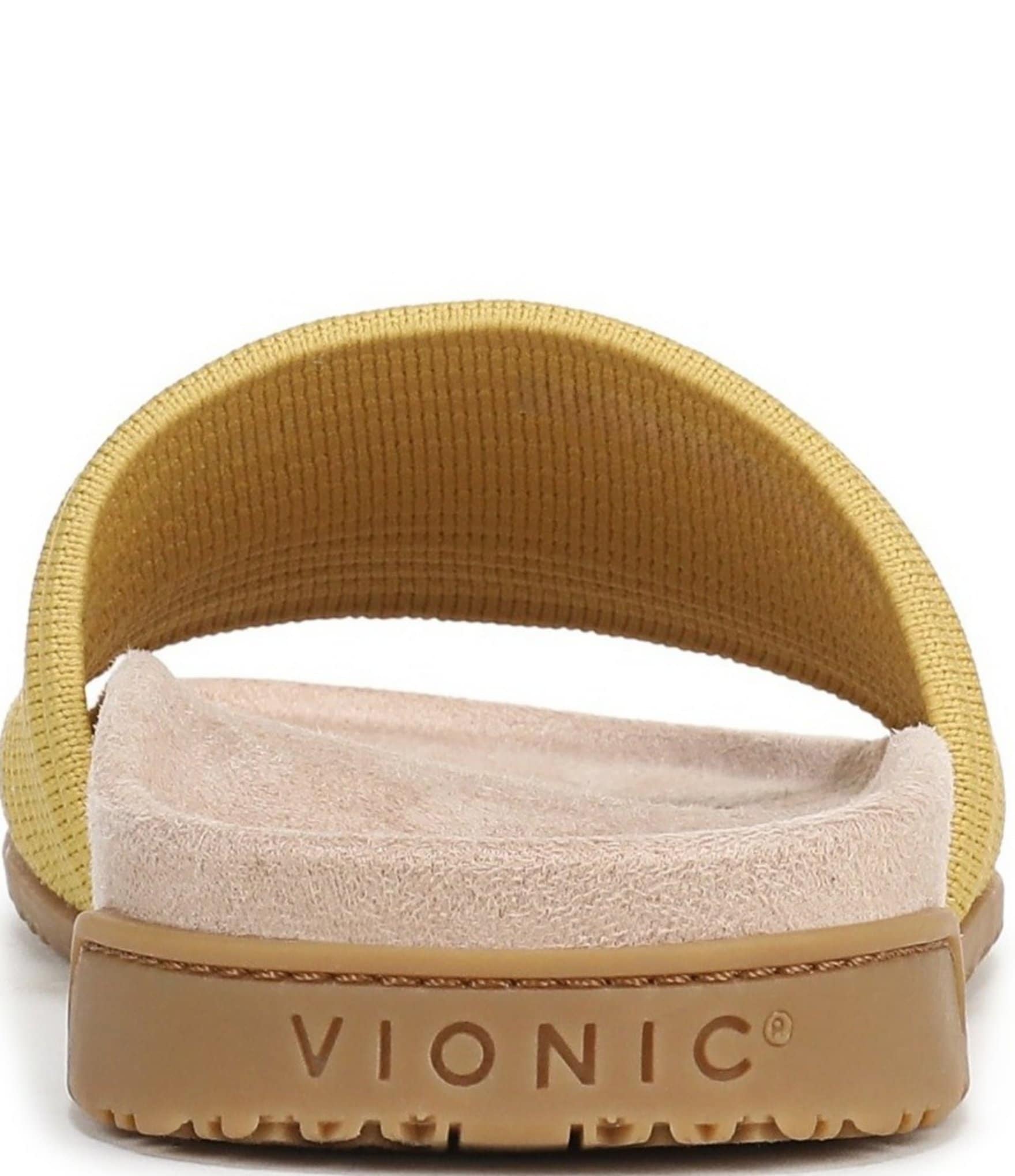 Vionic Evie Compression Knit Slide Sandals