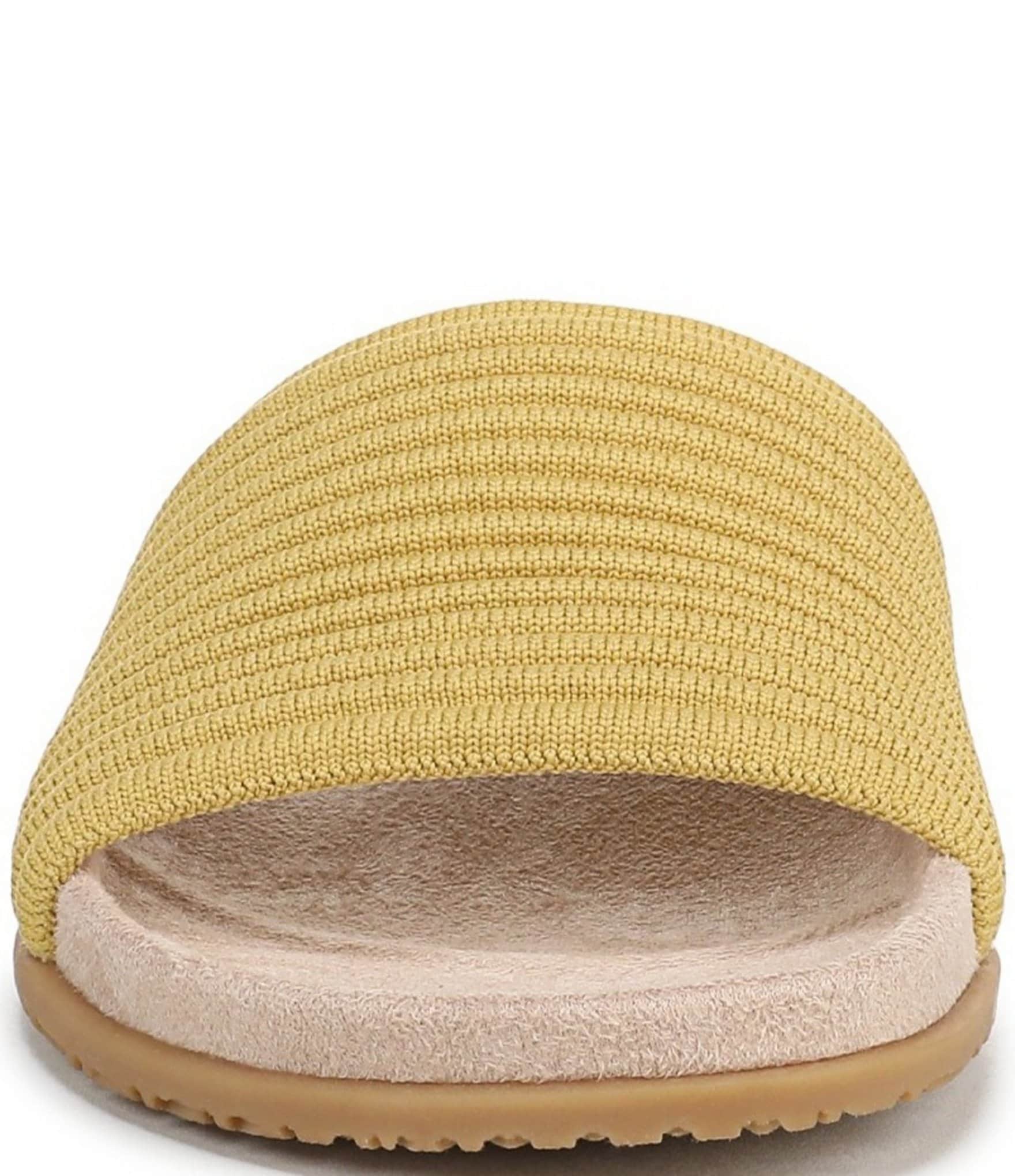 Vionic Evie Compression Knit Slide Sandals