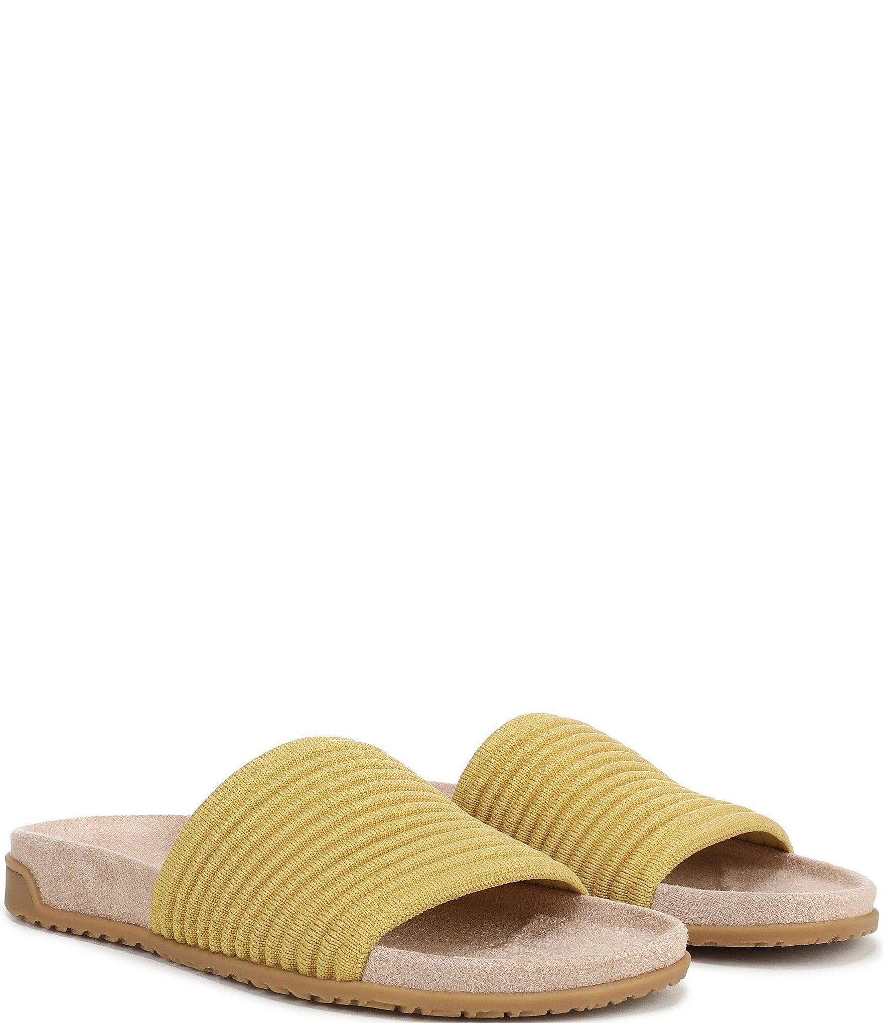 Vionic Evie Compression Knit Slide Sandals