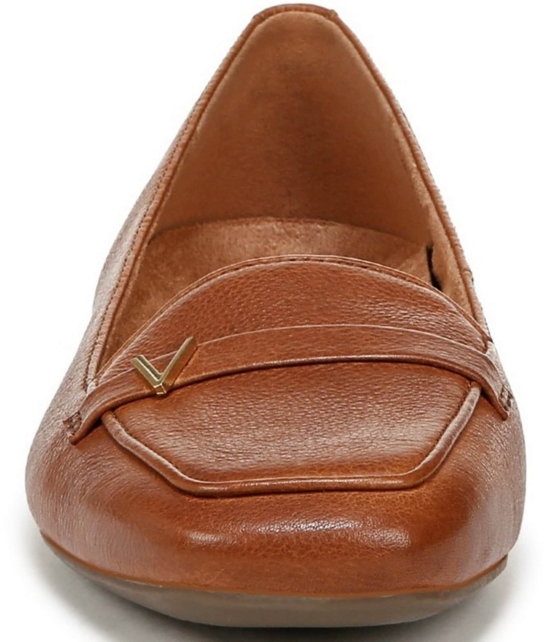 Vionic Hayes Leather Flat Loafers