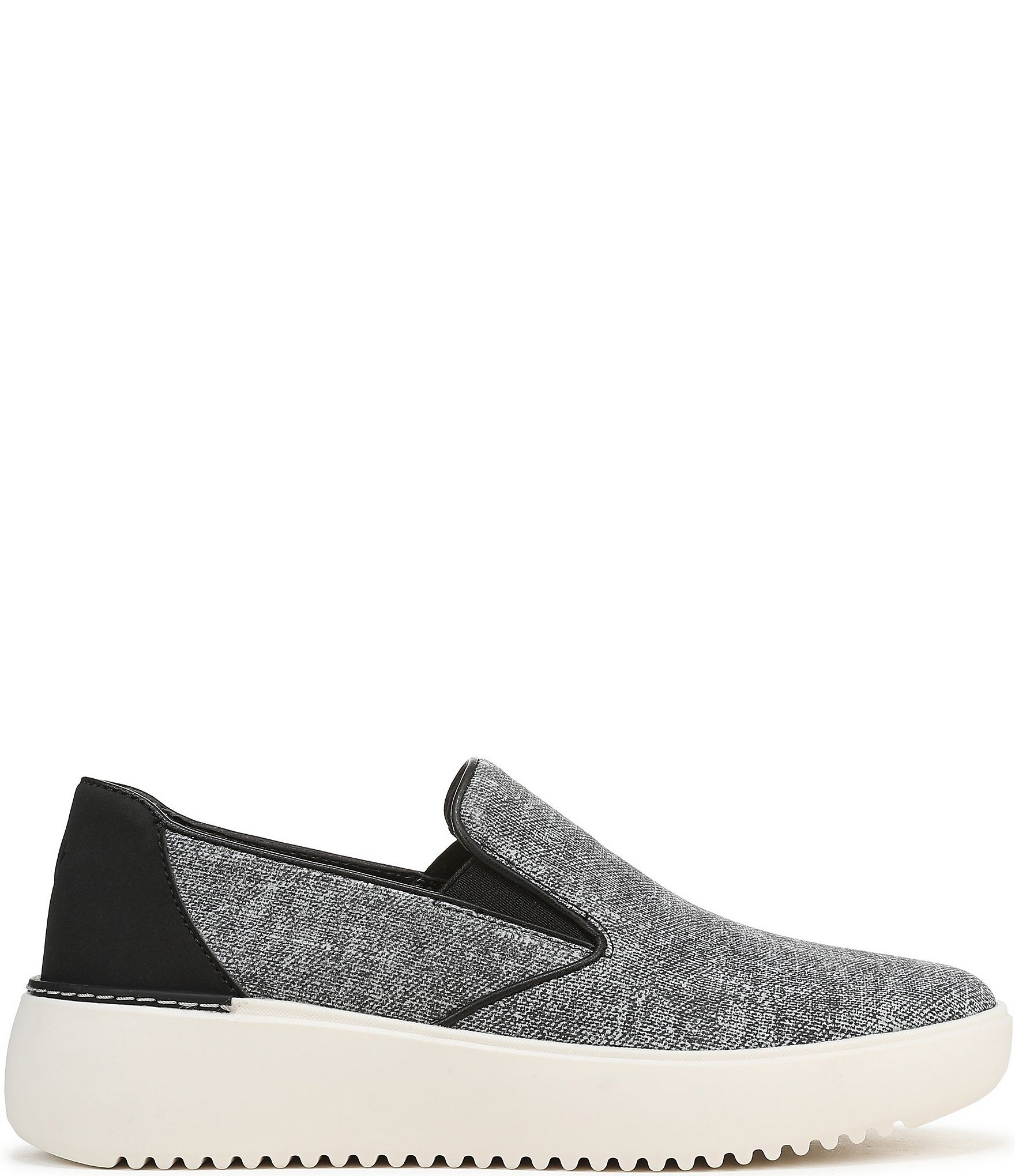 Vionic Kearny 2.0 Heathered Platform Wedge Slip On Sneakers