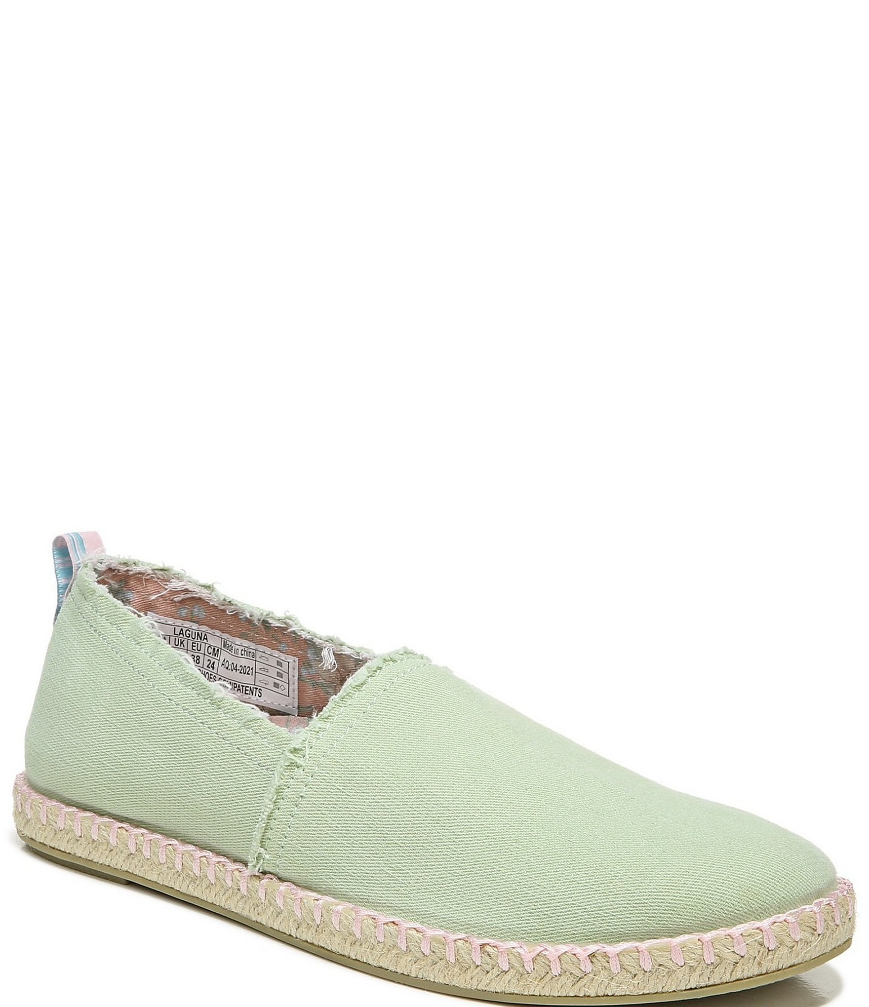 Vionic Laguna Washable Canvas Espadrille Slip-Ons | Dillard's