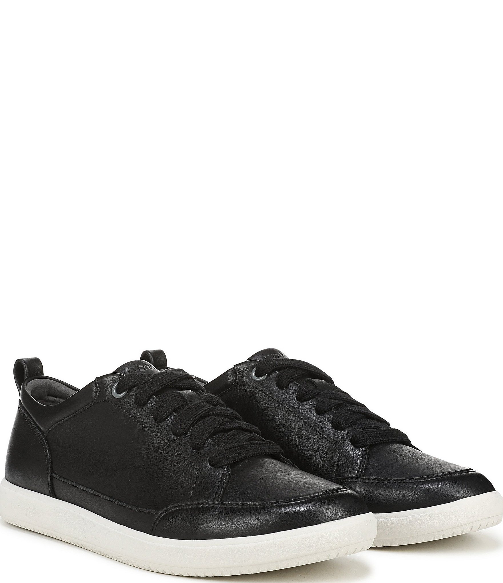 Vionic Larkspur Leather Lace Up Sneakers