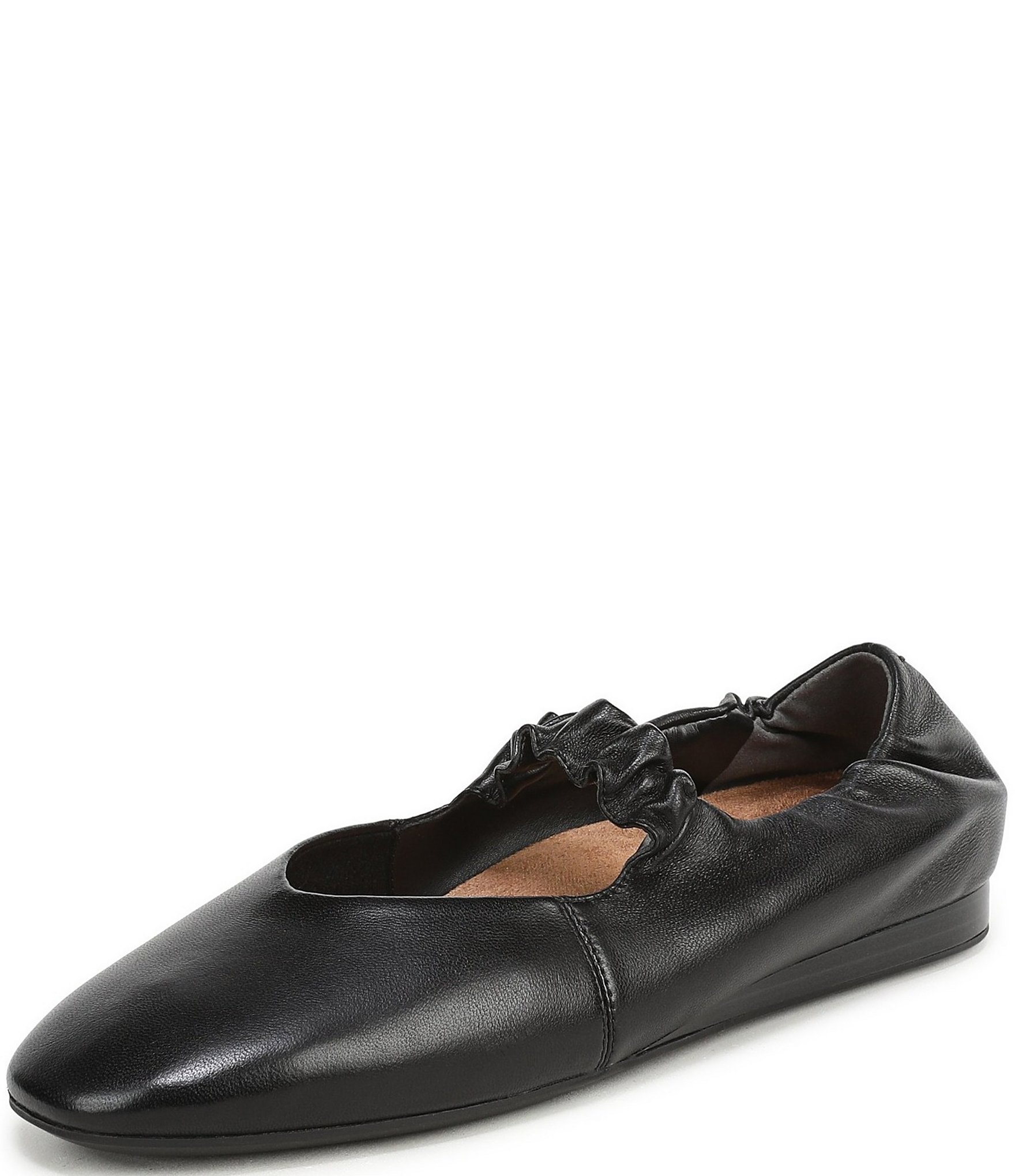 Vionic Leonie Leather Mary Jane Flats