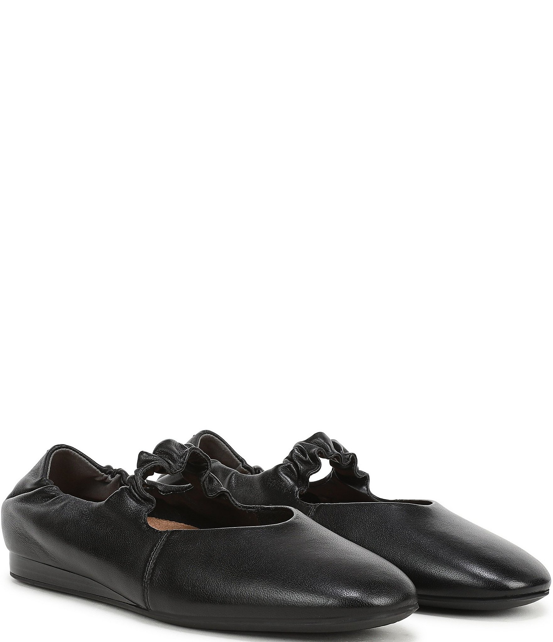 Vionic Leonie Leather Mary Jane Flats