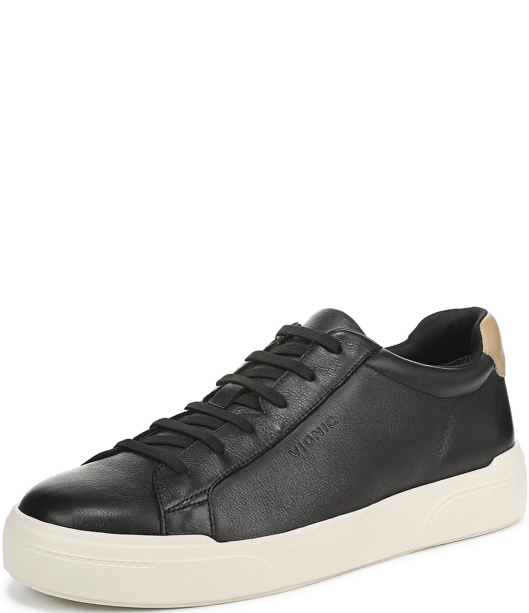 Vionic Men's Colbie Leather Slip On Sneakers