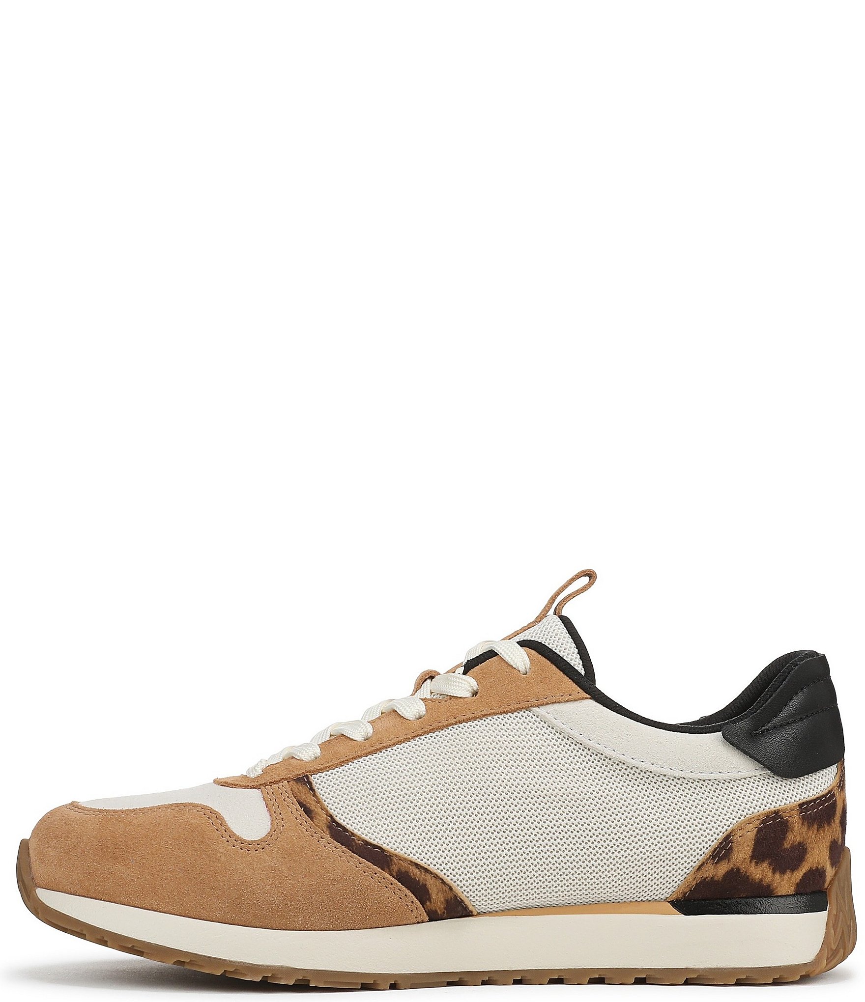 Vionic Monarch Court Inspired Leopard Lace Up Sneakers
